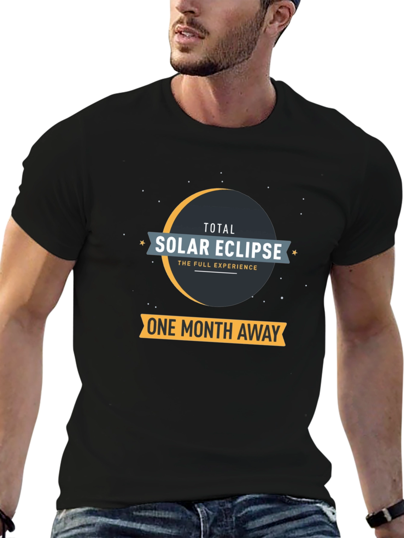 Total Solar Eclipse T-Shirt - One Month Away