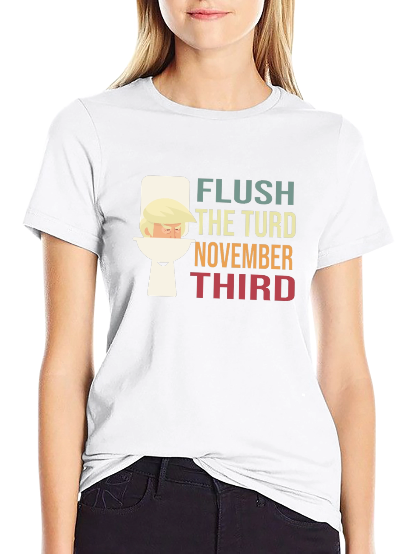 Flush the Turd Novelmber Third T-Shirt