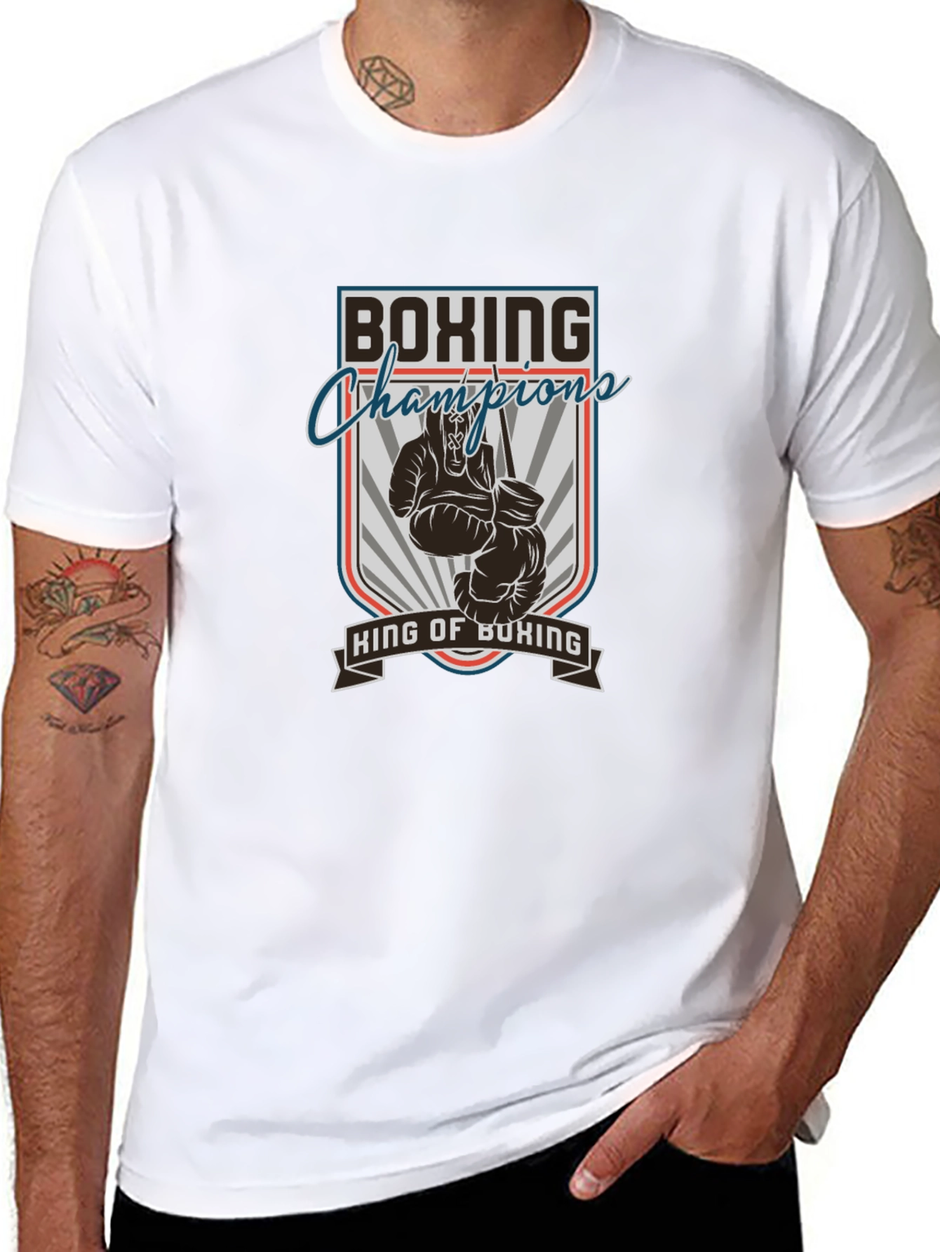 Boxing Champions Graphic T-Shirt