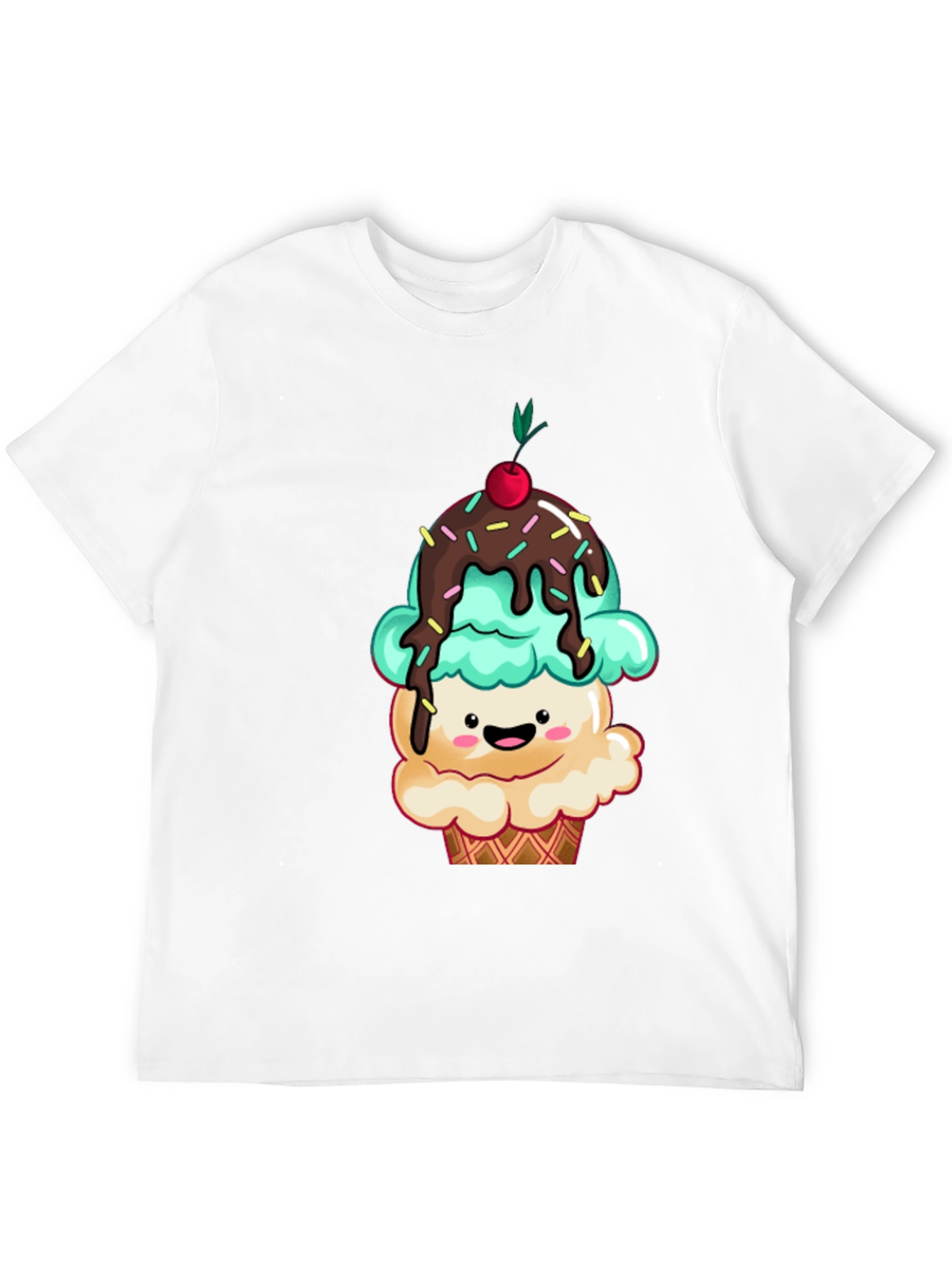 Cute Cupcake Graphic Tee - Sweet Treat T-Shirt