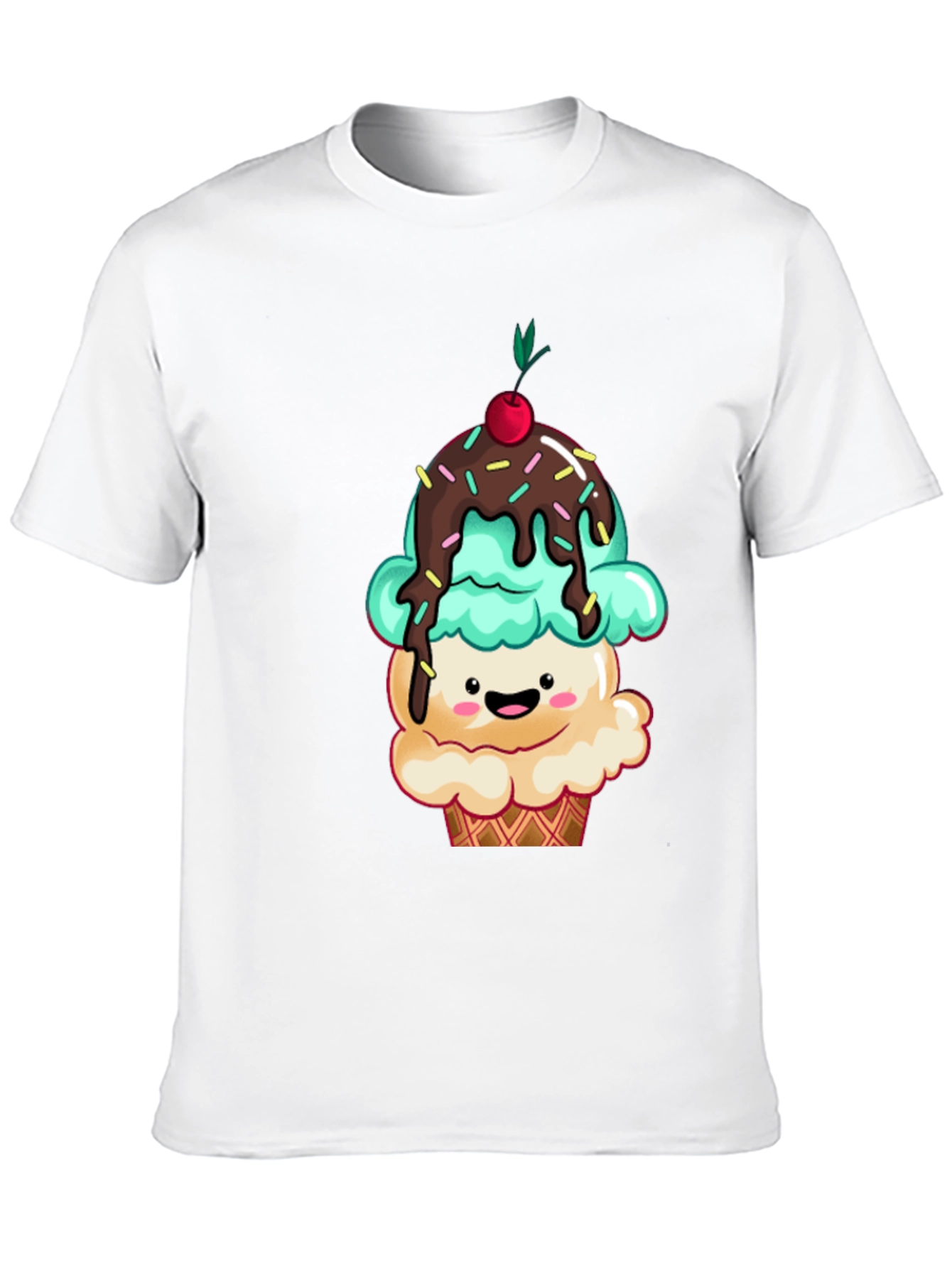 Cute Cupcake Graphic Tee - Sweet Treat T-Shirt
