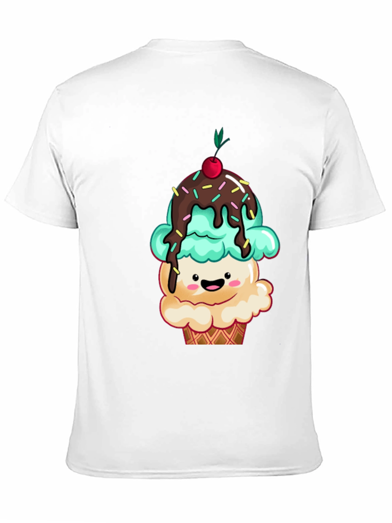 Cute Cupcake Graphic Tee - Sweet Treat T-Shirt