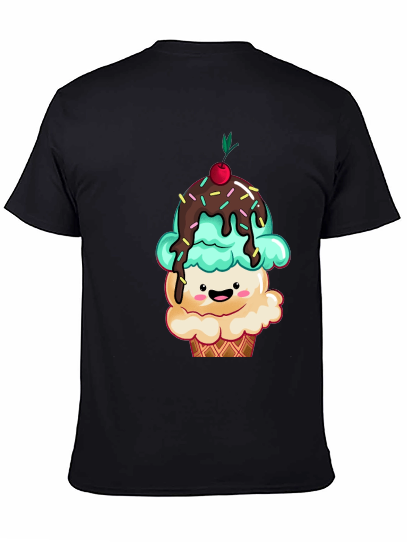 Cute Cupcake Graphic Tee - Sweet Treat T-Shirt