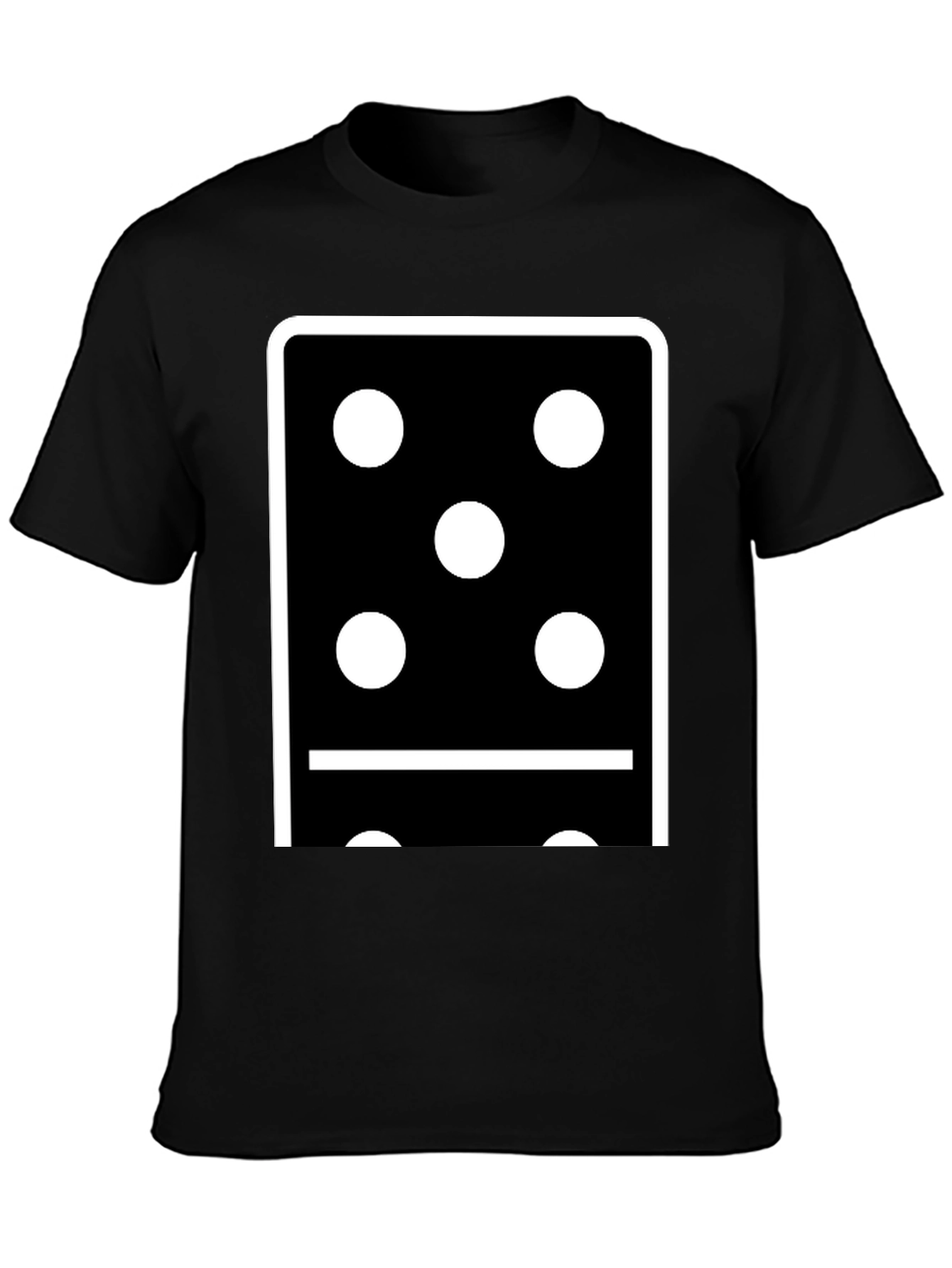 Domino Five T-Shirt - Classic Black
