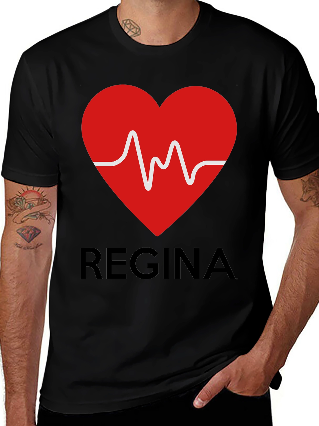 Regina Heartbeat Graphic T-Shirt