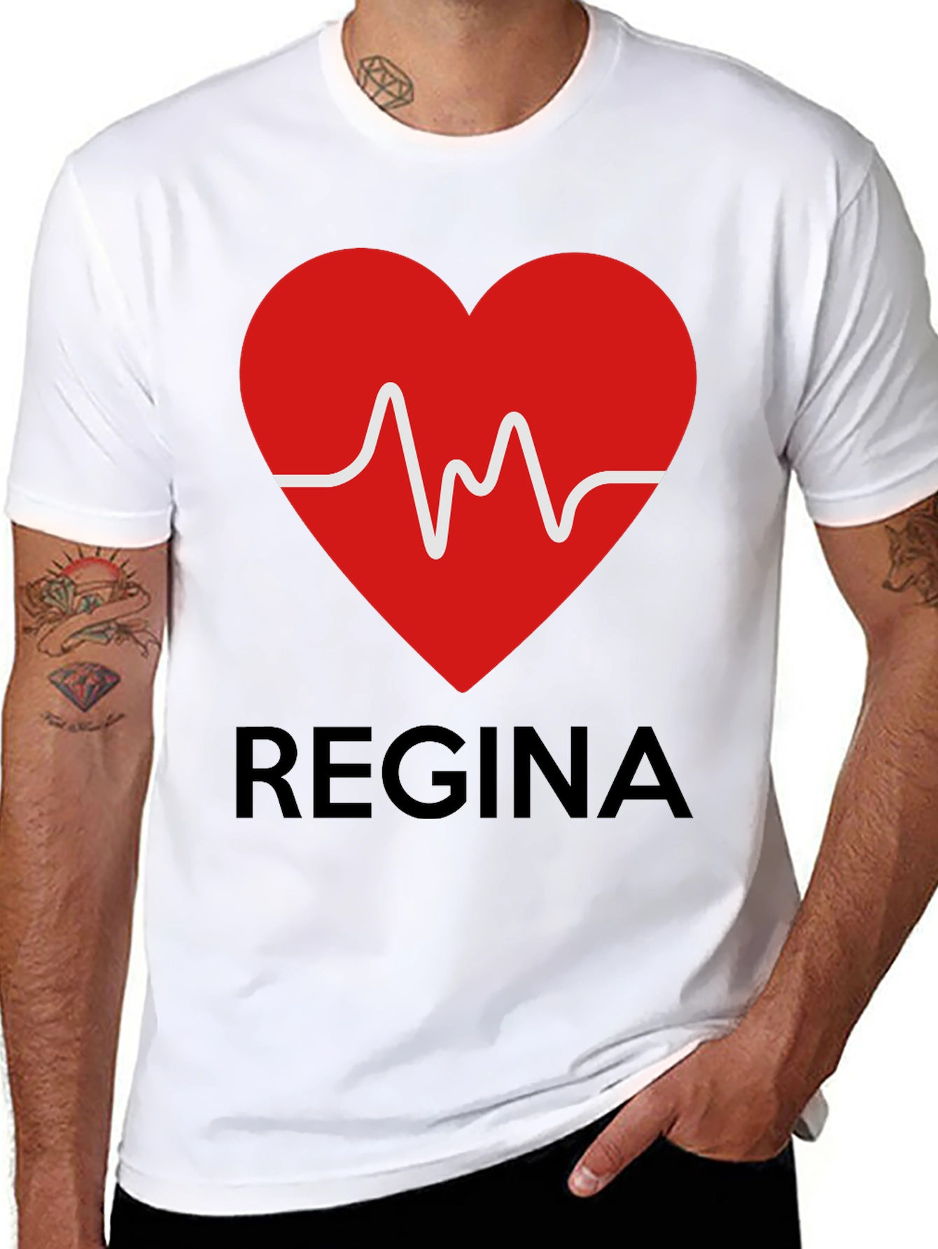 Regina Heartbeat Graphic T-Shirt