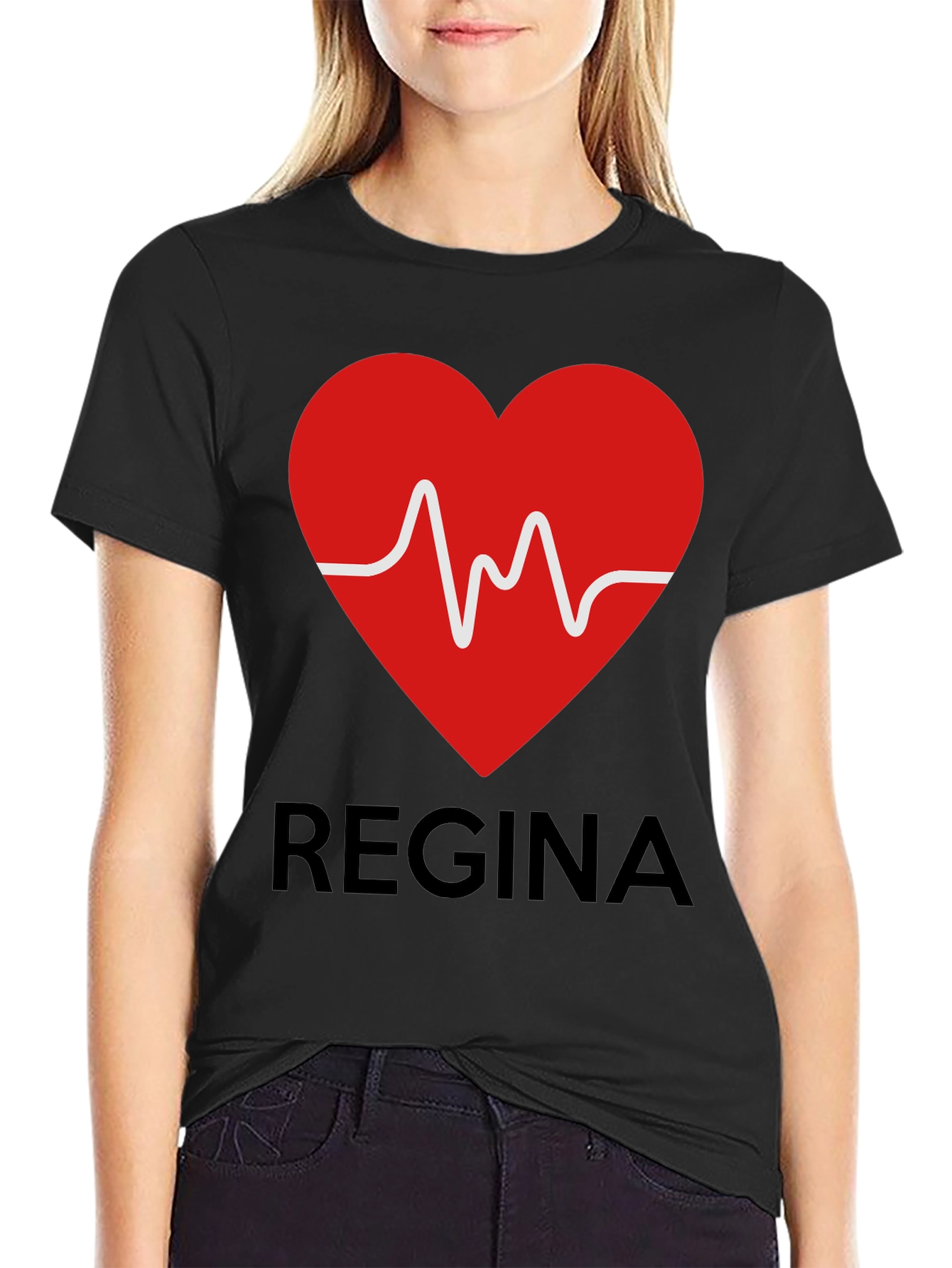 Regina Heartbeat Graphic T-Shirt