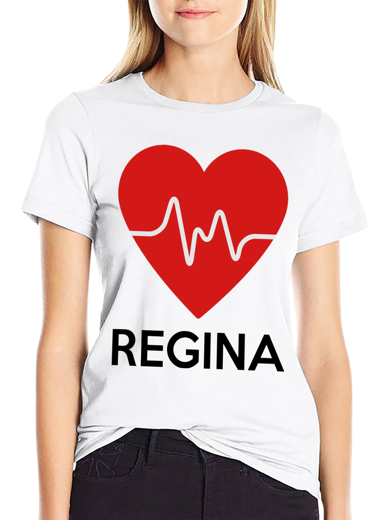 Regina Heartbeat Graphic T-Shirt