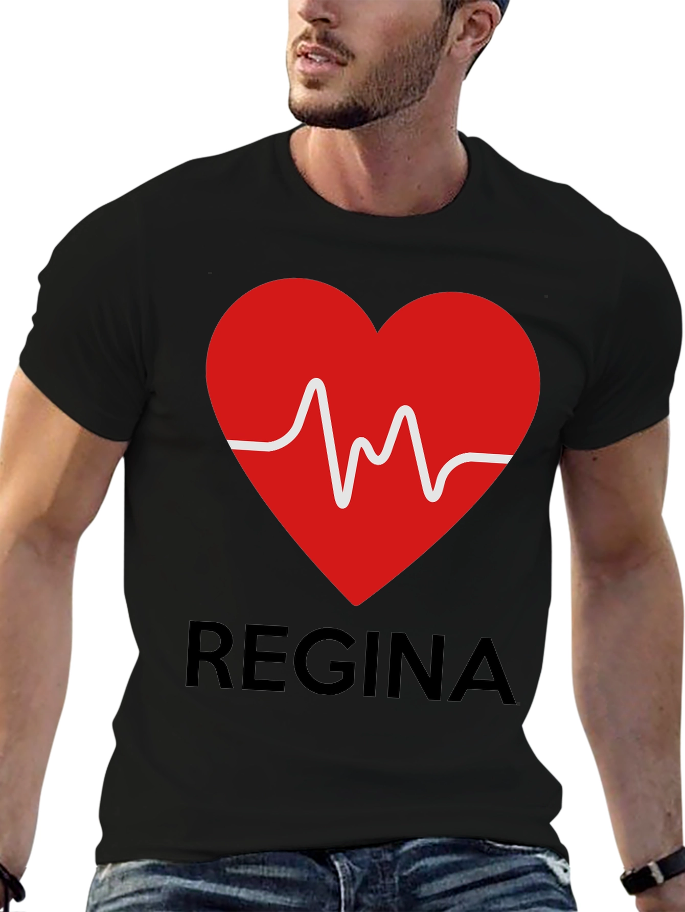 Regina Heartbeat Graphic T-Shirt