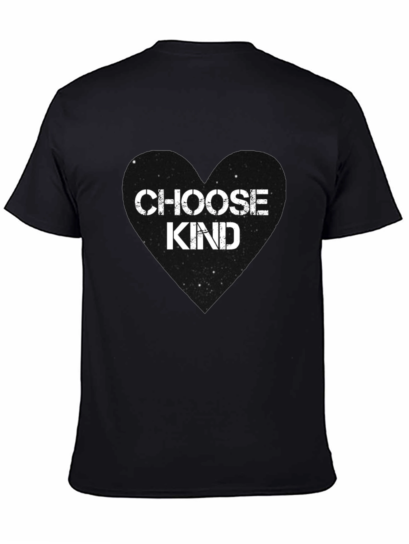 Choose Kind Heart Graphic Tee - Casual Comfort
