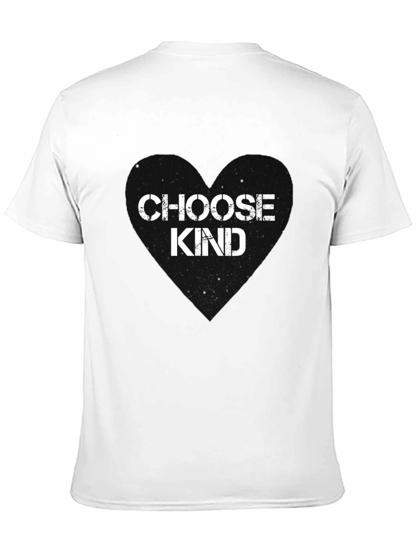 Choose Kind Heart Graphic Tee - Casual Comfort