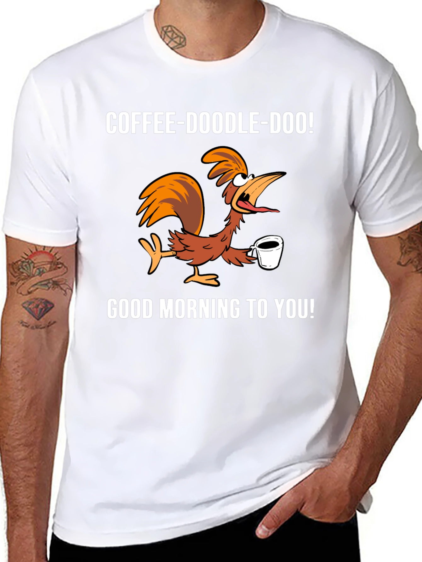 Coffee Doodle Doo Graphic Tee