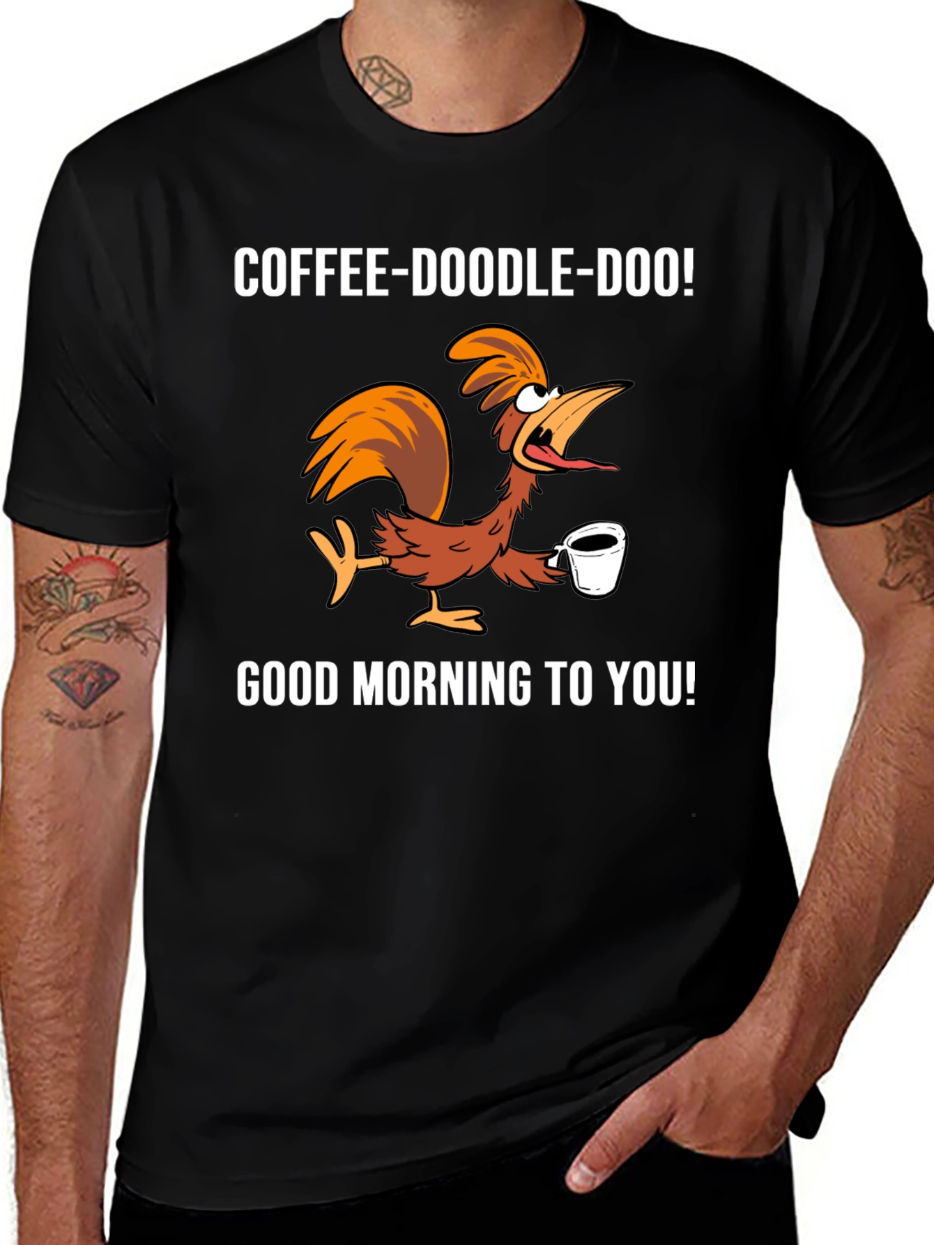 Coffee Doodle Doo Graphic Tee