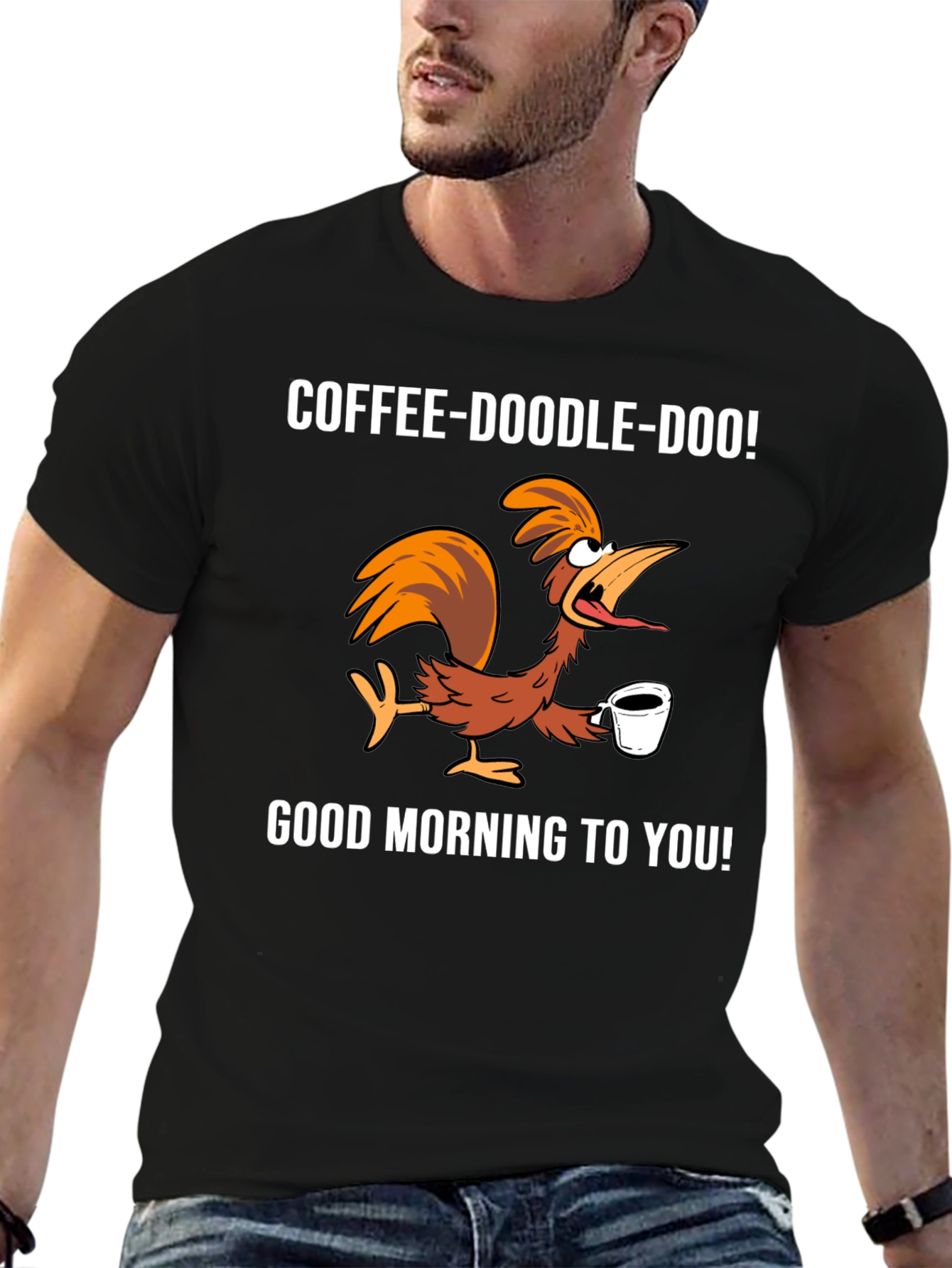 Coffee Doodle Doo Graphic Tee