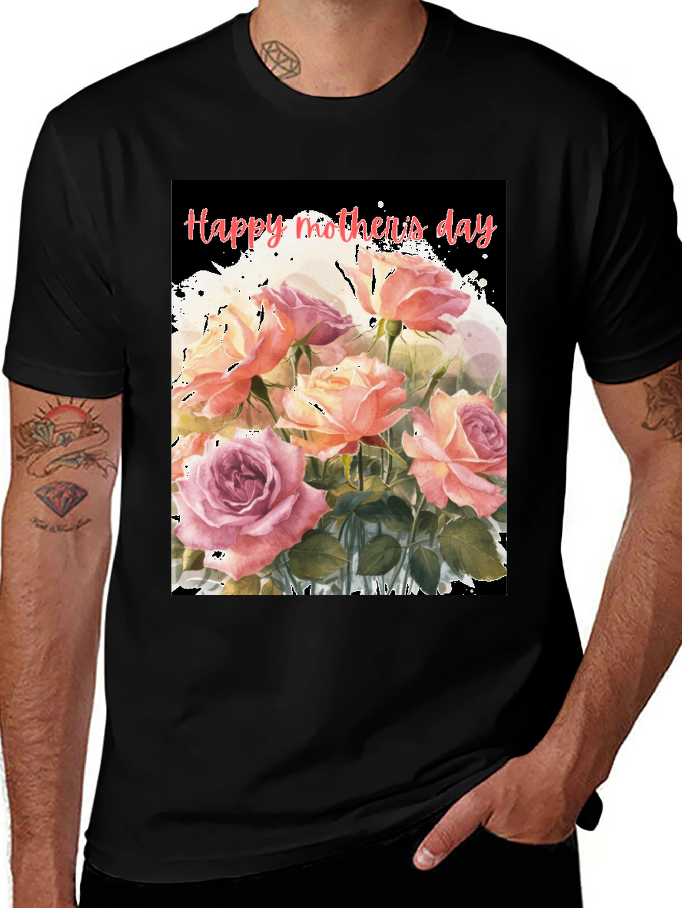 Floral Mothers Day T-Shirt