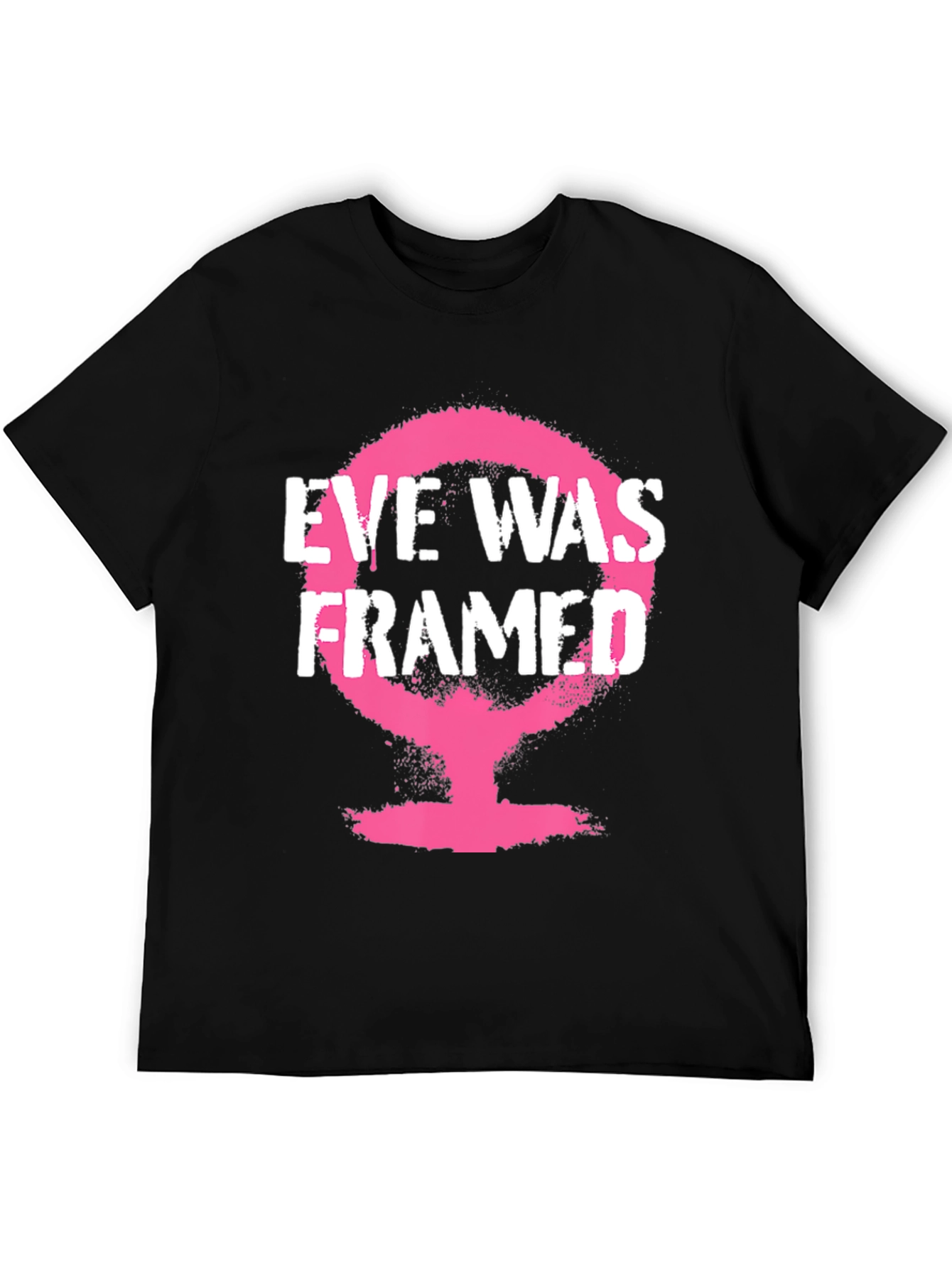 Eve Was Framed Graphic Tee - Feminist Statement Shirt