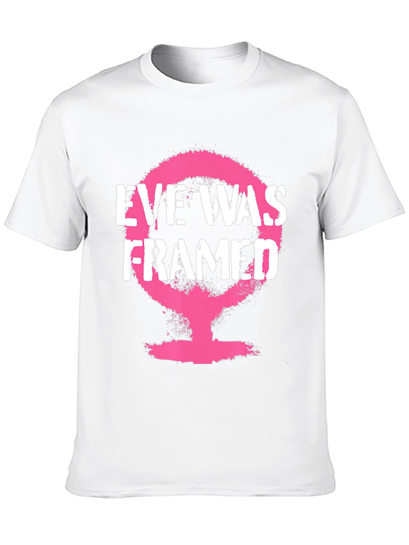 Eve Was Framed Graphic Tee - Feminist Statement Shirt
