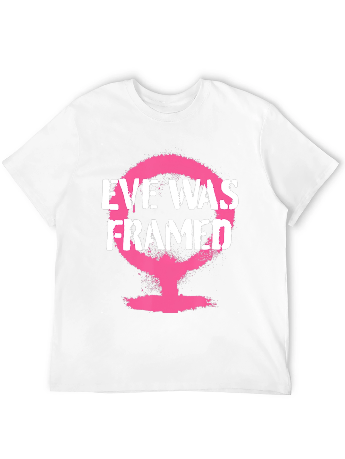 Eve Was Framed Graphic Tee - Feminist Statement Shirt
