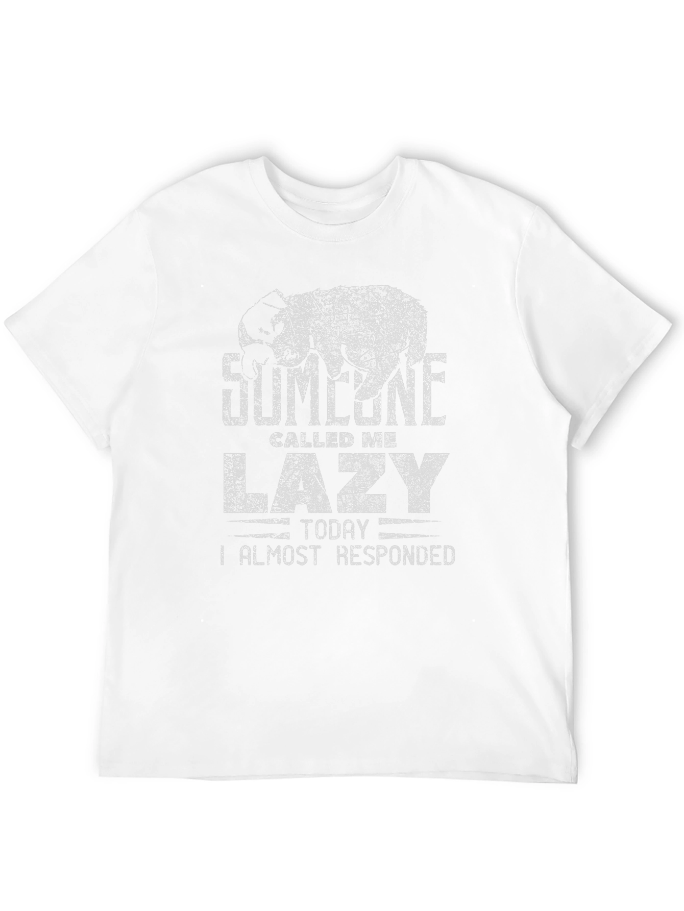 Funny Lazy Sloth T-Shirt - Someone Called Me Lazy