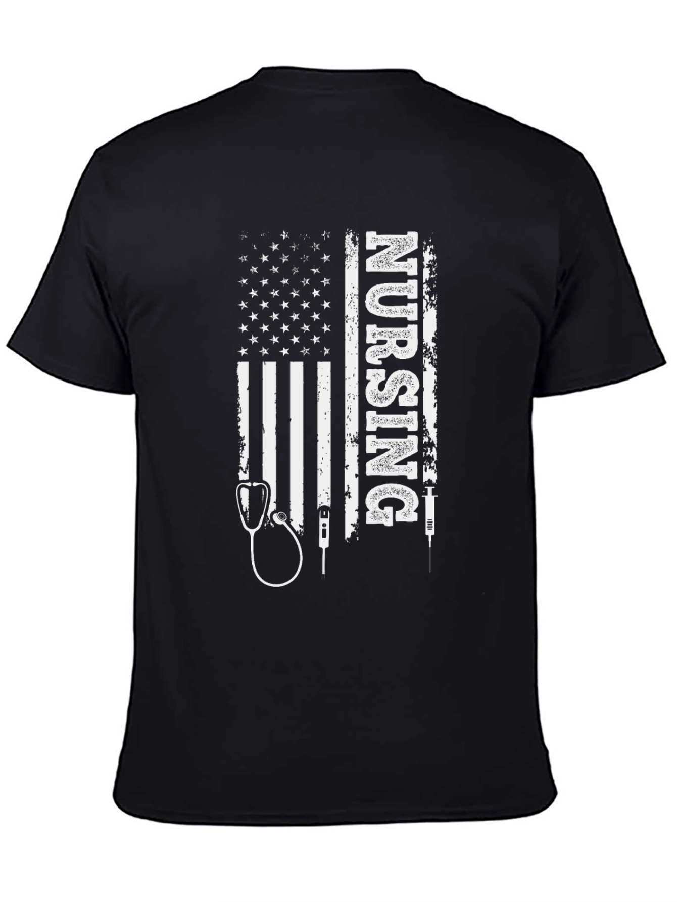 Nursing Flag T-Shirt: American Nurse Pride