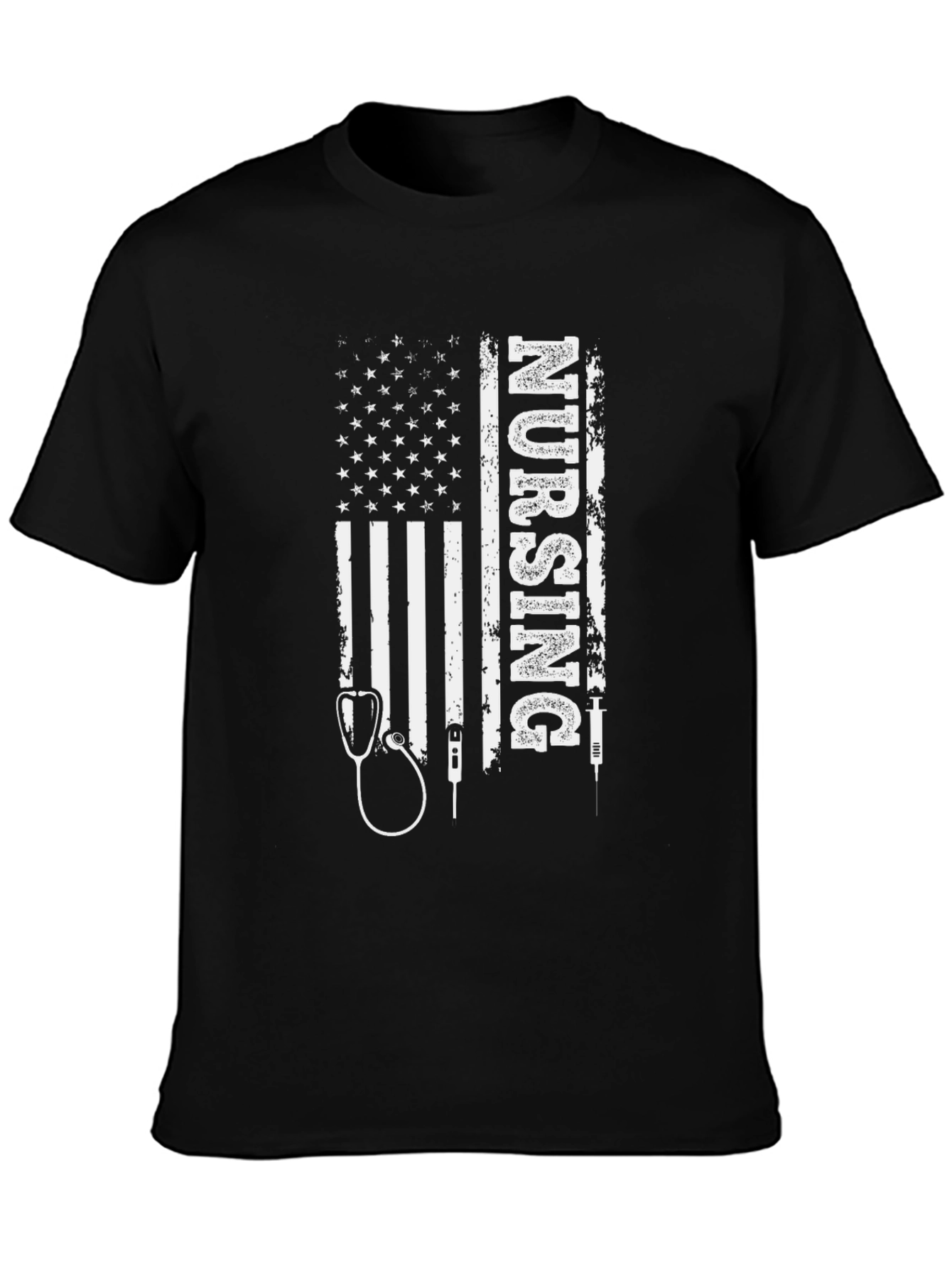 Nursing Flag T-Shirt: American Nurse Pride