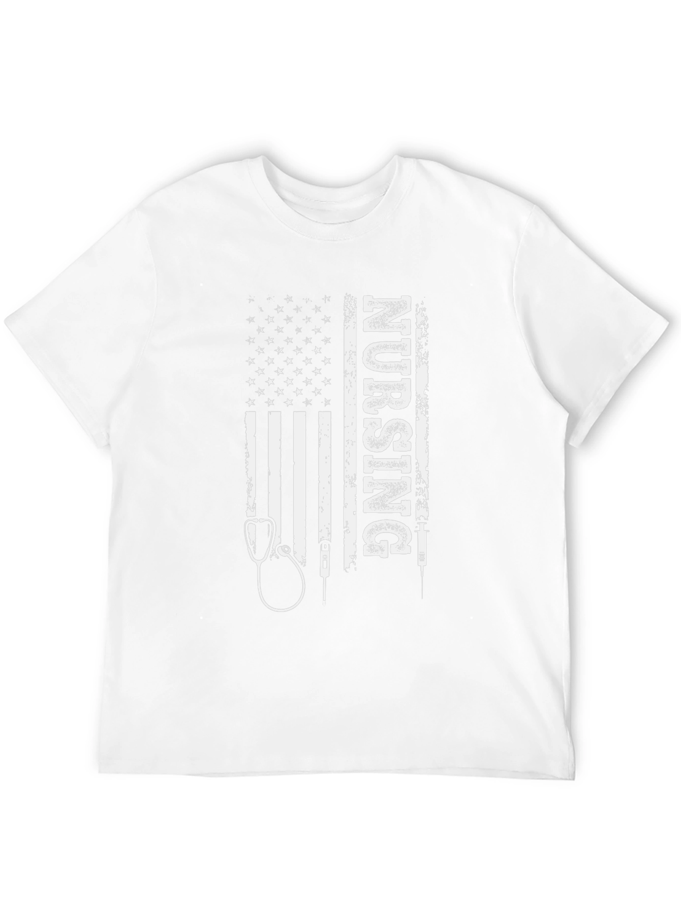 Nursing Flag T-Shirt: American Nurse Pride