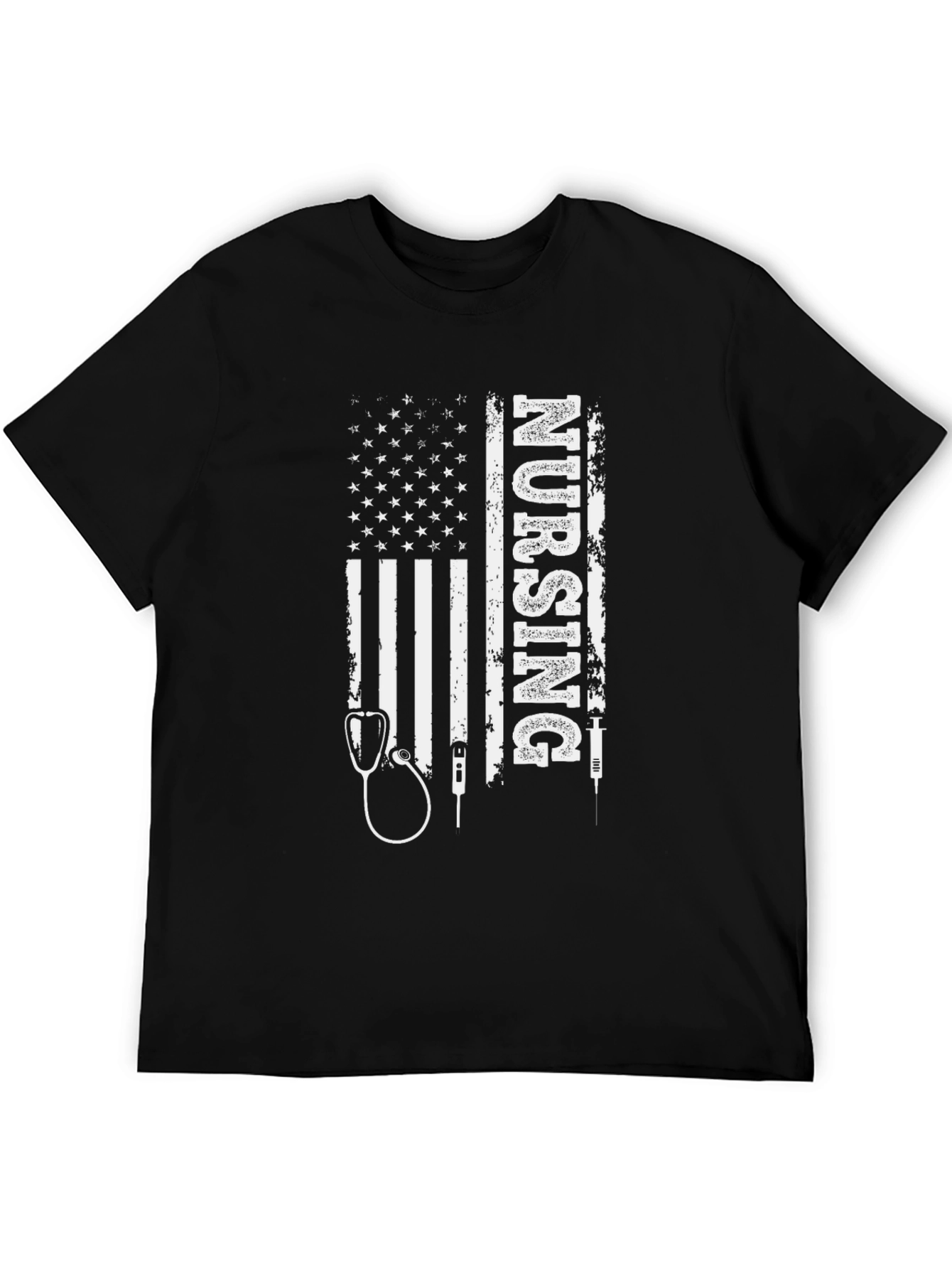 Nursing Flag T-Shirt: American Nurse Pride