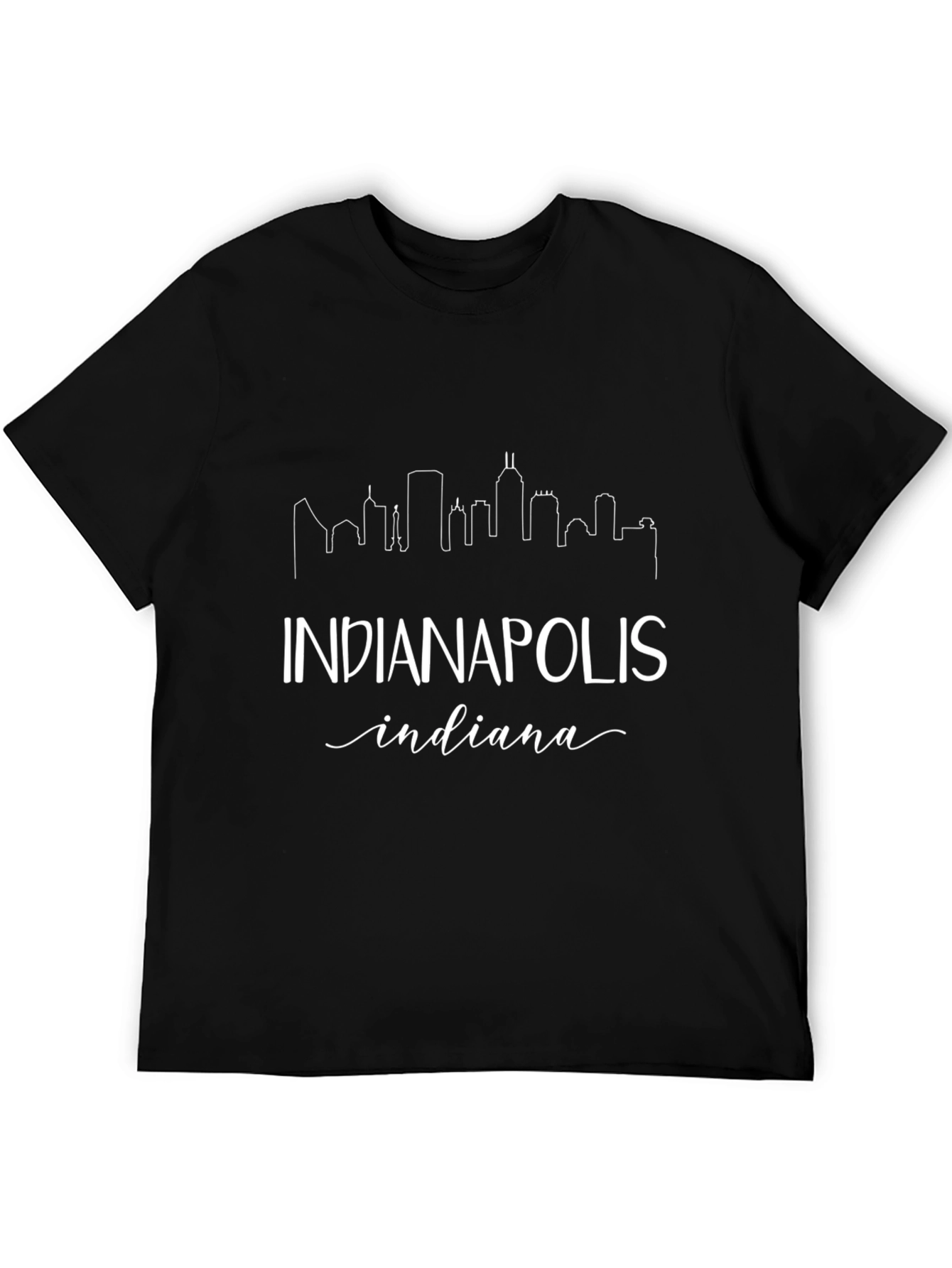 Indianapolis Skyline Graphic Tee - Indiana Pride