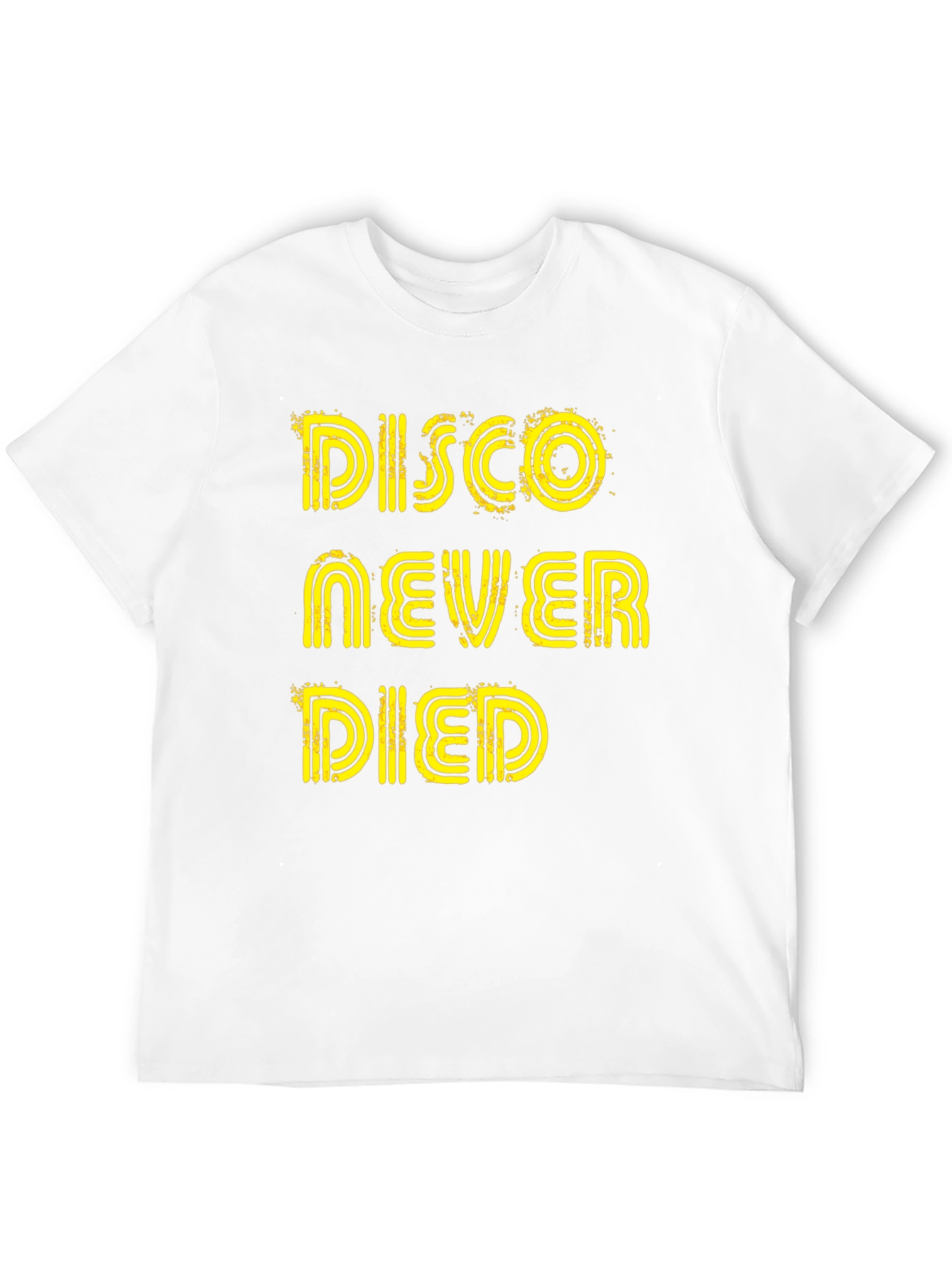 Disco Never Died Graphic Tee - Black