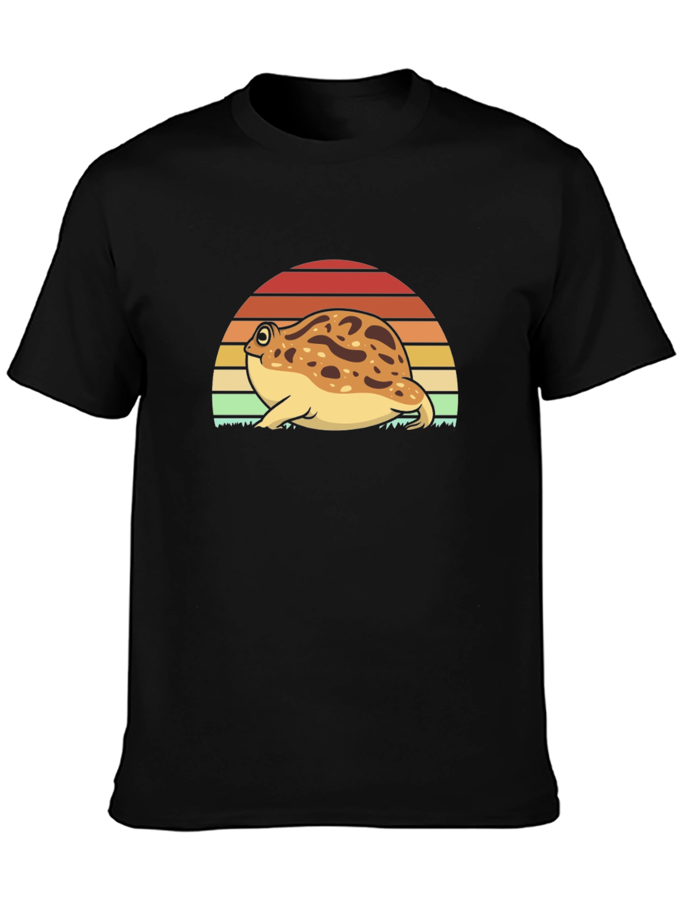 Sunset Frog Graphic Tee - Relaxed Fit