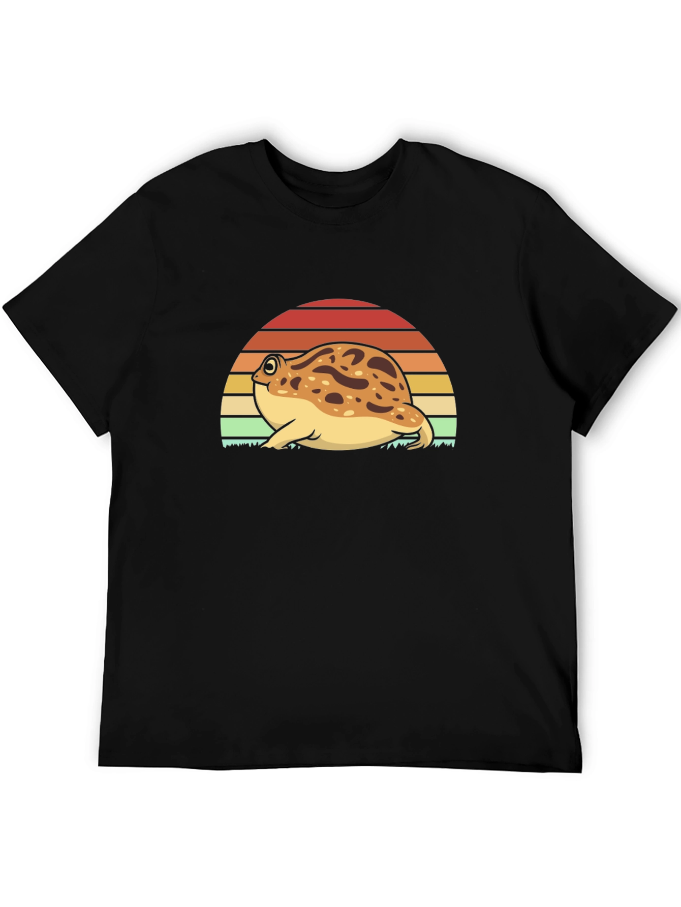 Sunset Frog Graphic Tee - Relaxed Fit