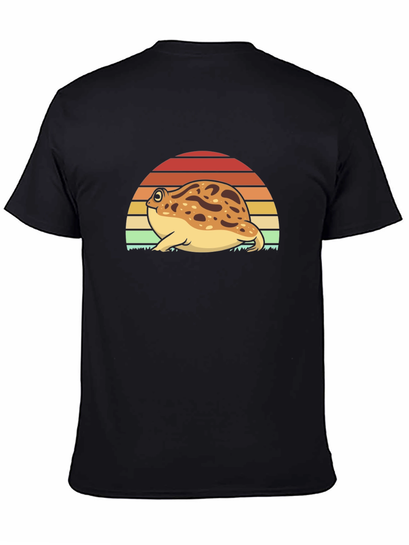 Sunset Frog Graphic Tee - Relaxed Fit