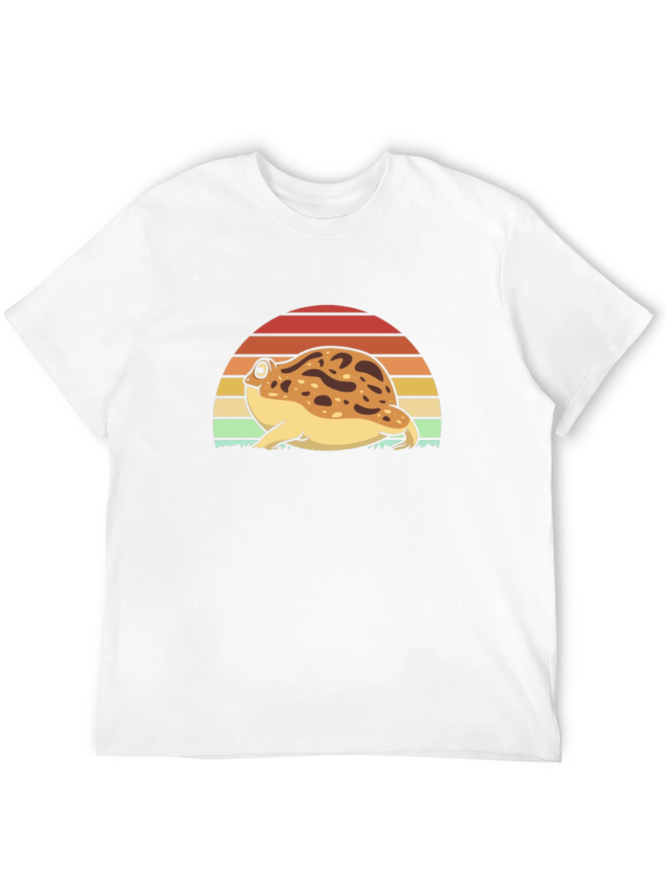 Sunset Frog Graphic Tee - Relaxed Fit
