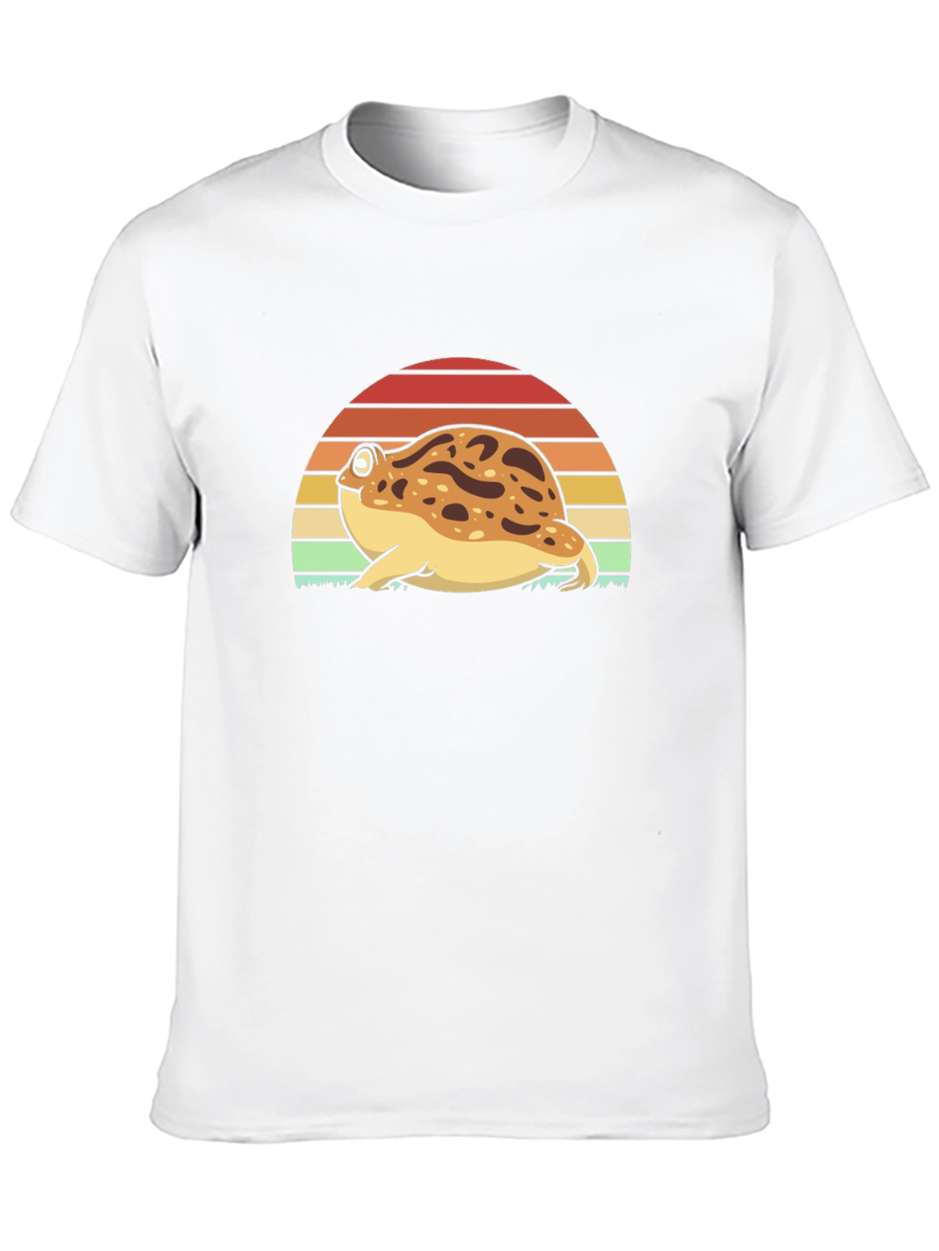 Sunset Frog Graphic Tee - Relaxed Fit