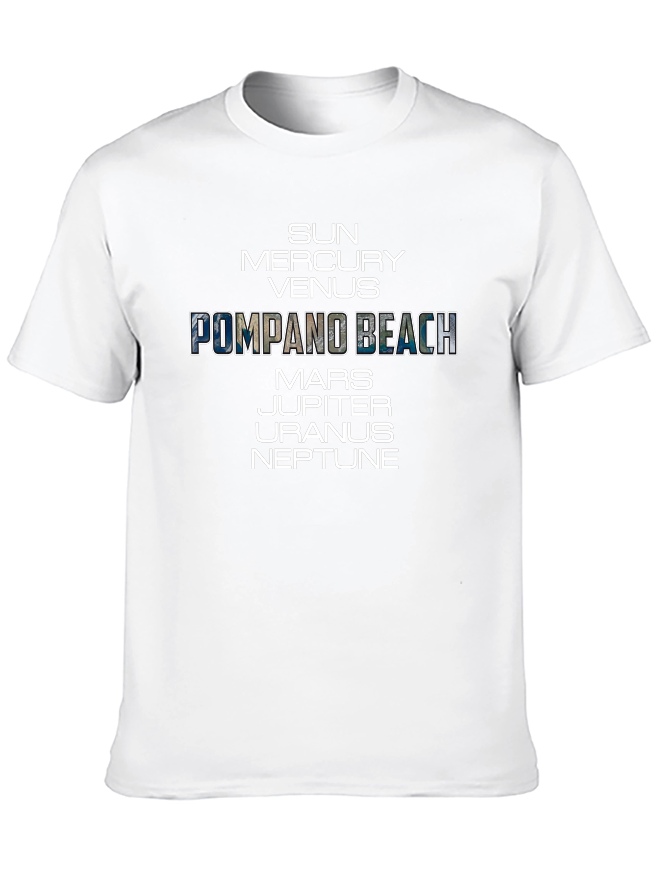 Pompano Beach Planets T-Shirt