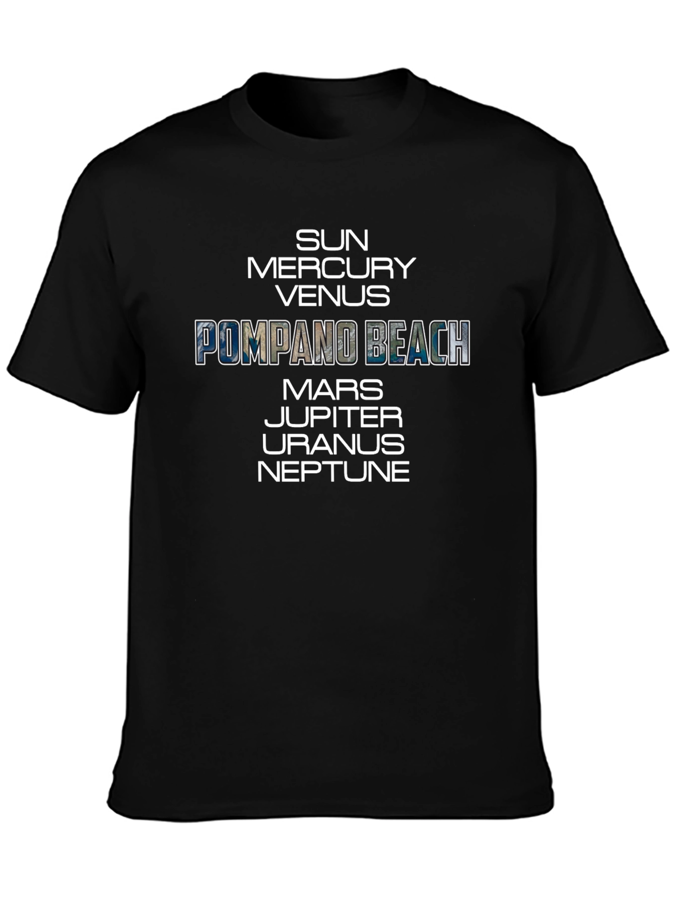 Pompano Beach Planets T-Shirt