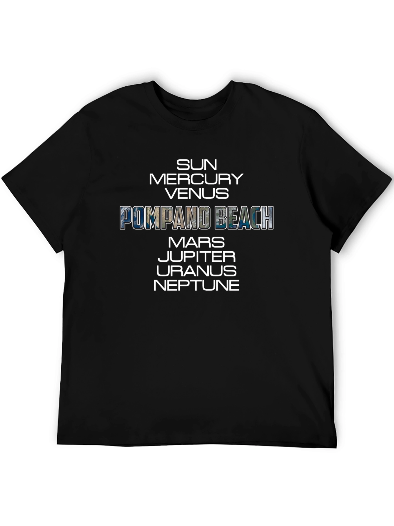 Pompano Beach Planets T-Shirt