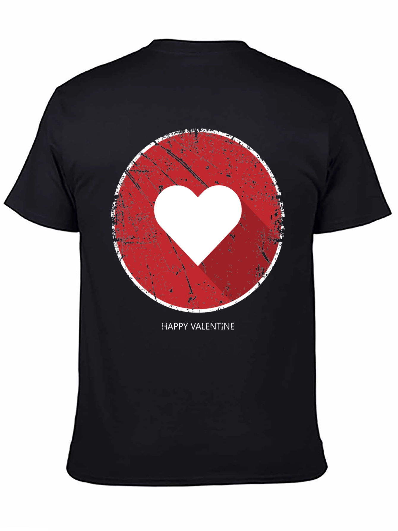 Happy Valentines Day Heart Graphic T-Shirt