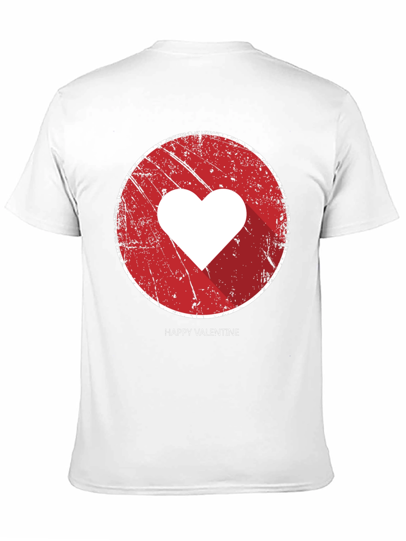 Happy Valentines Day Heart Graphic T-Shirt
