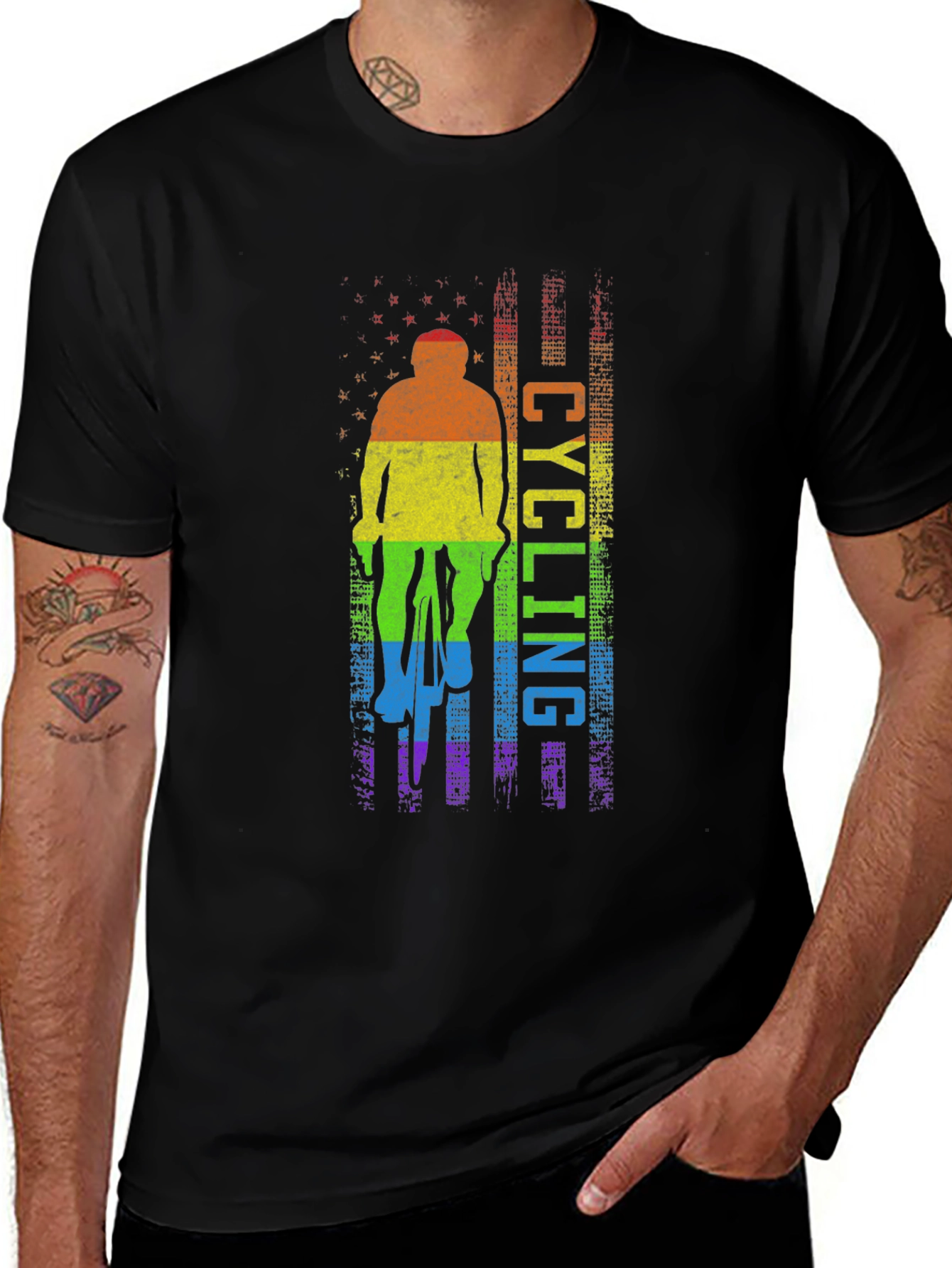 LGBT Pride Cycling T-Shirt