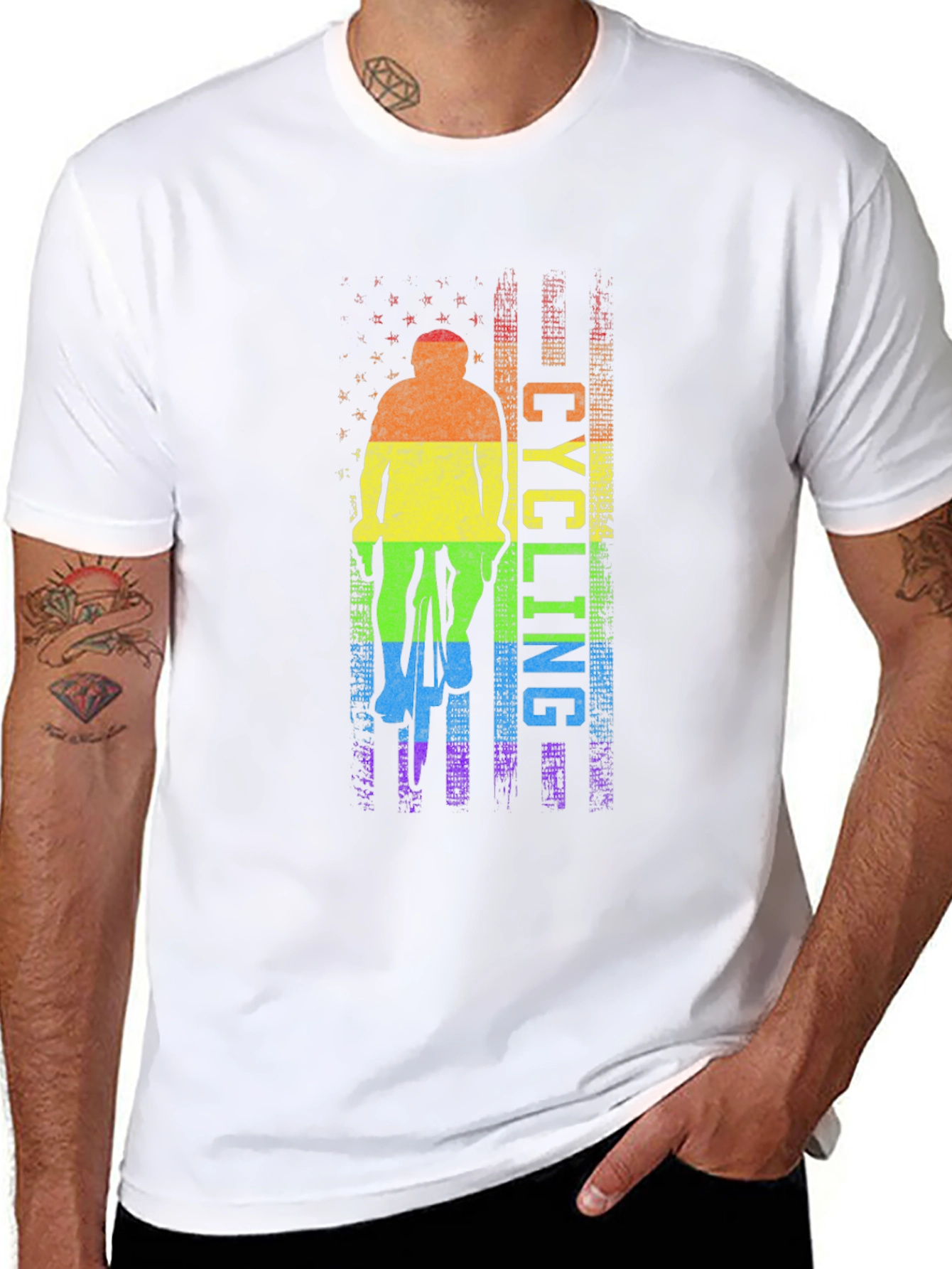 LGBT Pride Cycling T-Shirt