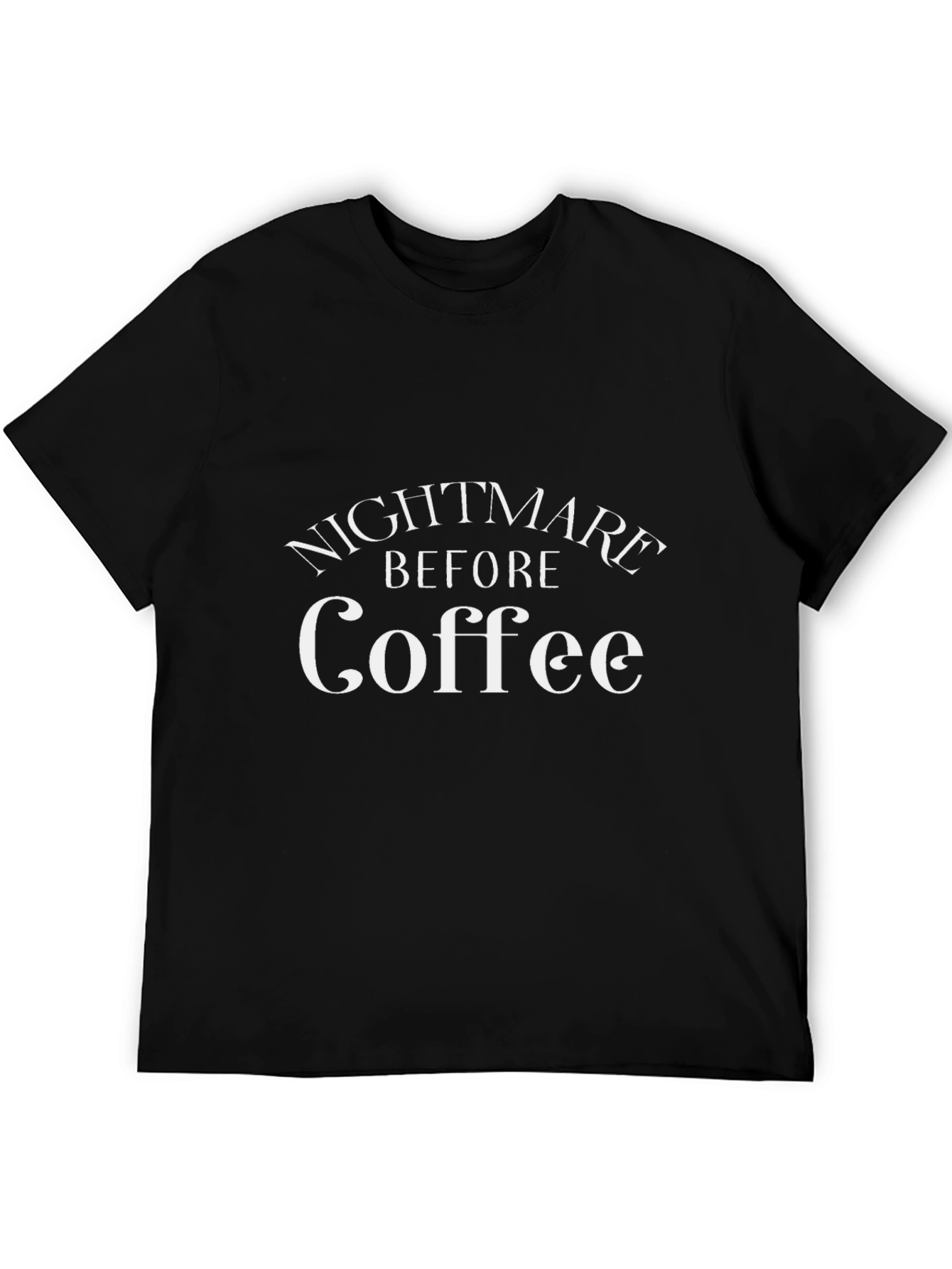 Nightmare Before Coffee Graphic T-Shirt