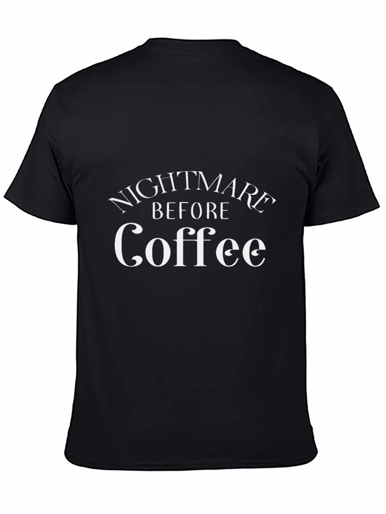 Nightmare Before Coffee Graphic T-Shirt