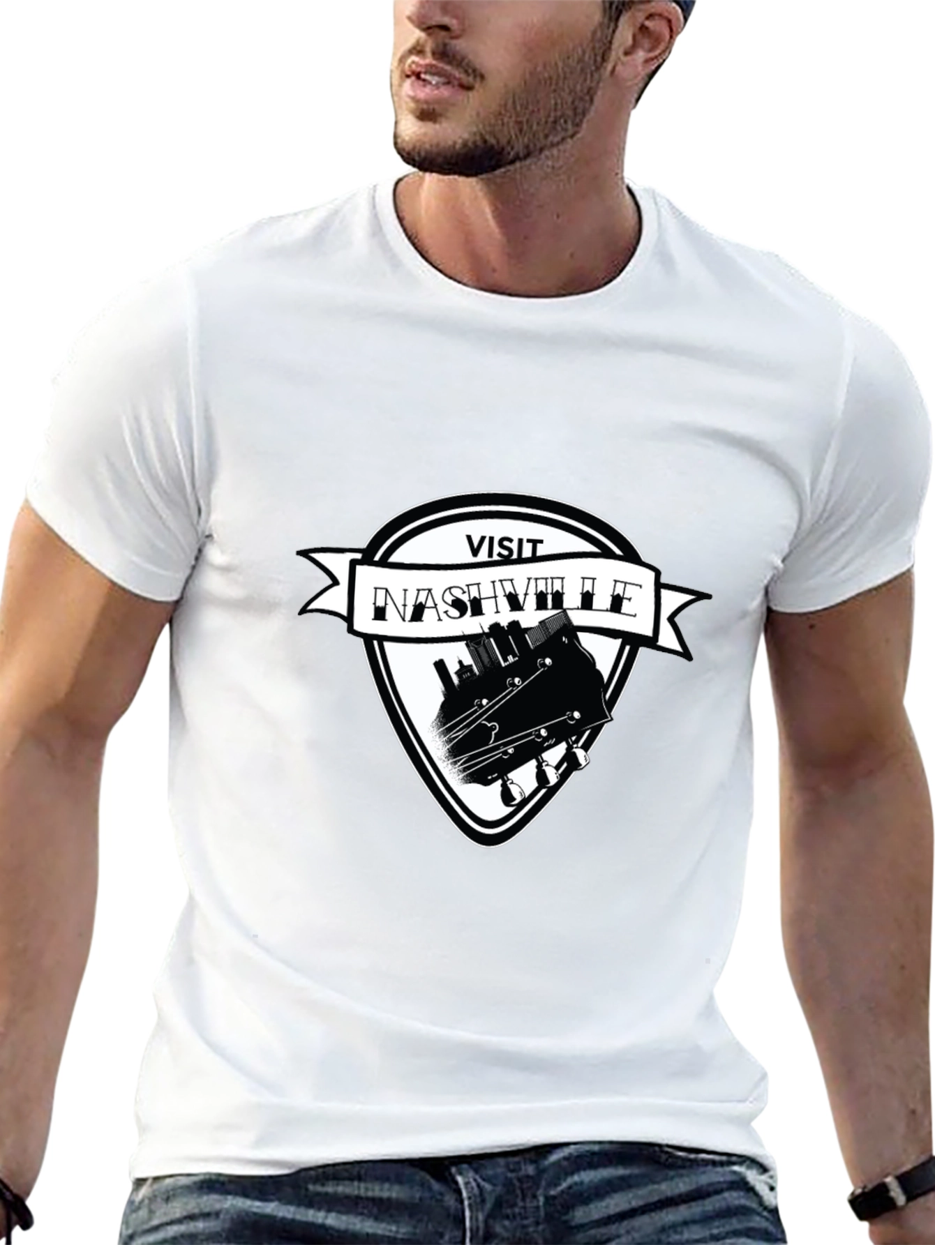 Visit Nashville Graphic T-Shirt