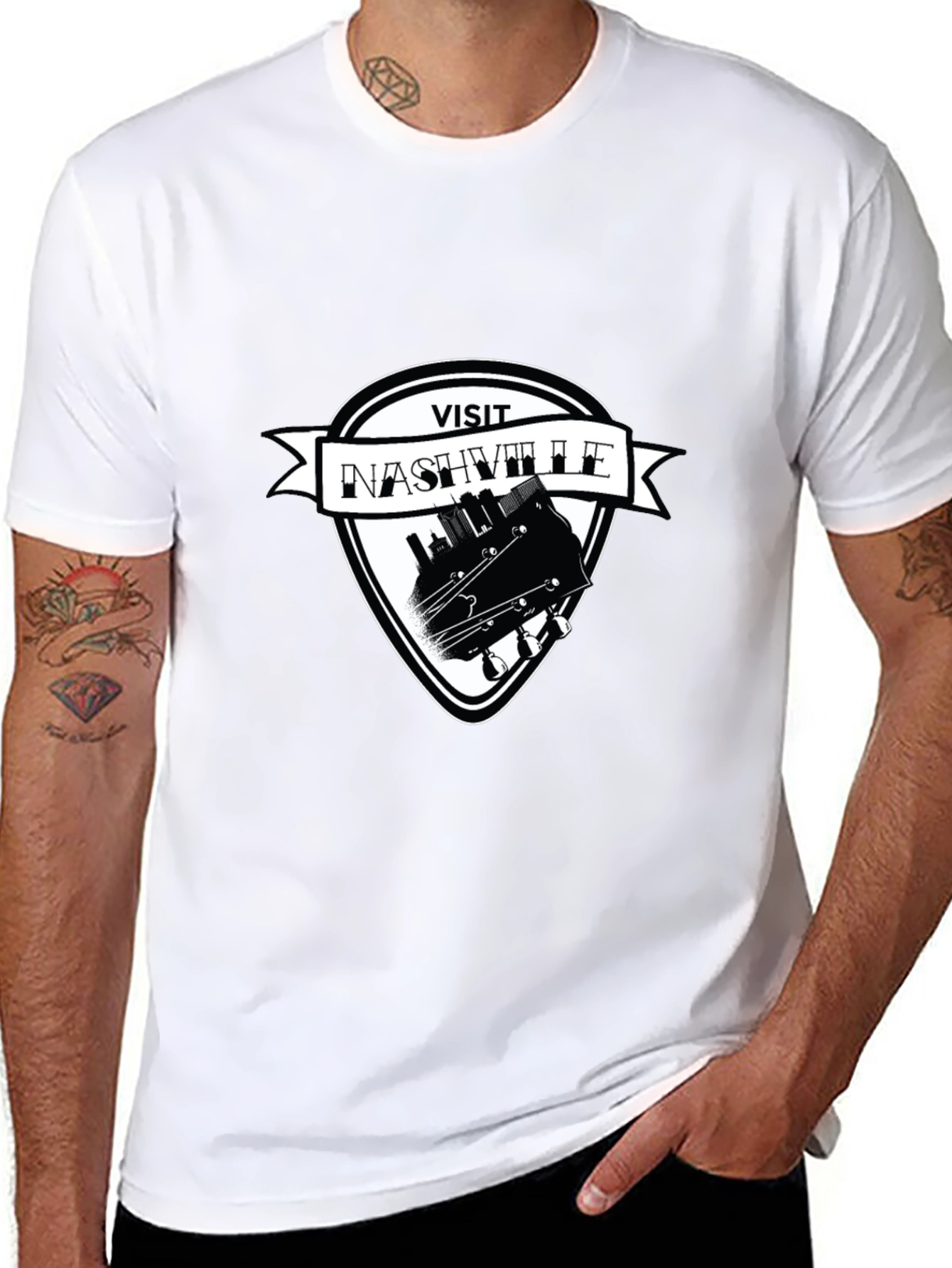Visit Nashville Graphic T-Shirt