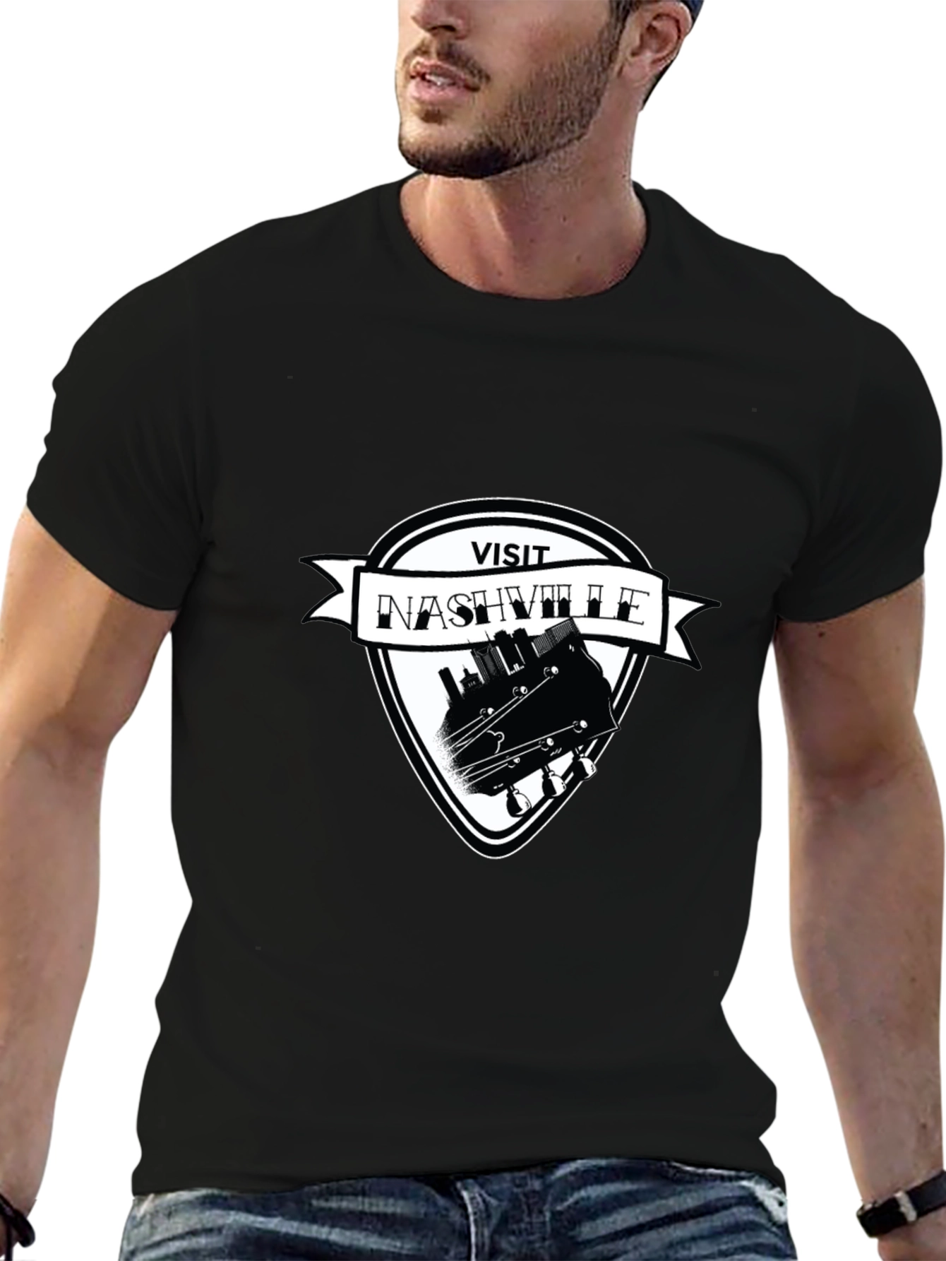 Visit Nashville Graphic T-Shirt