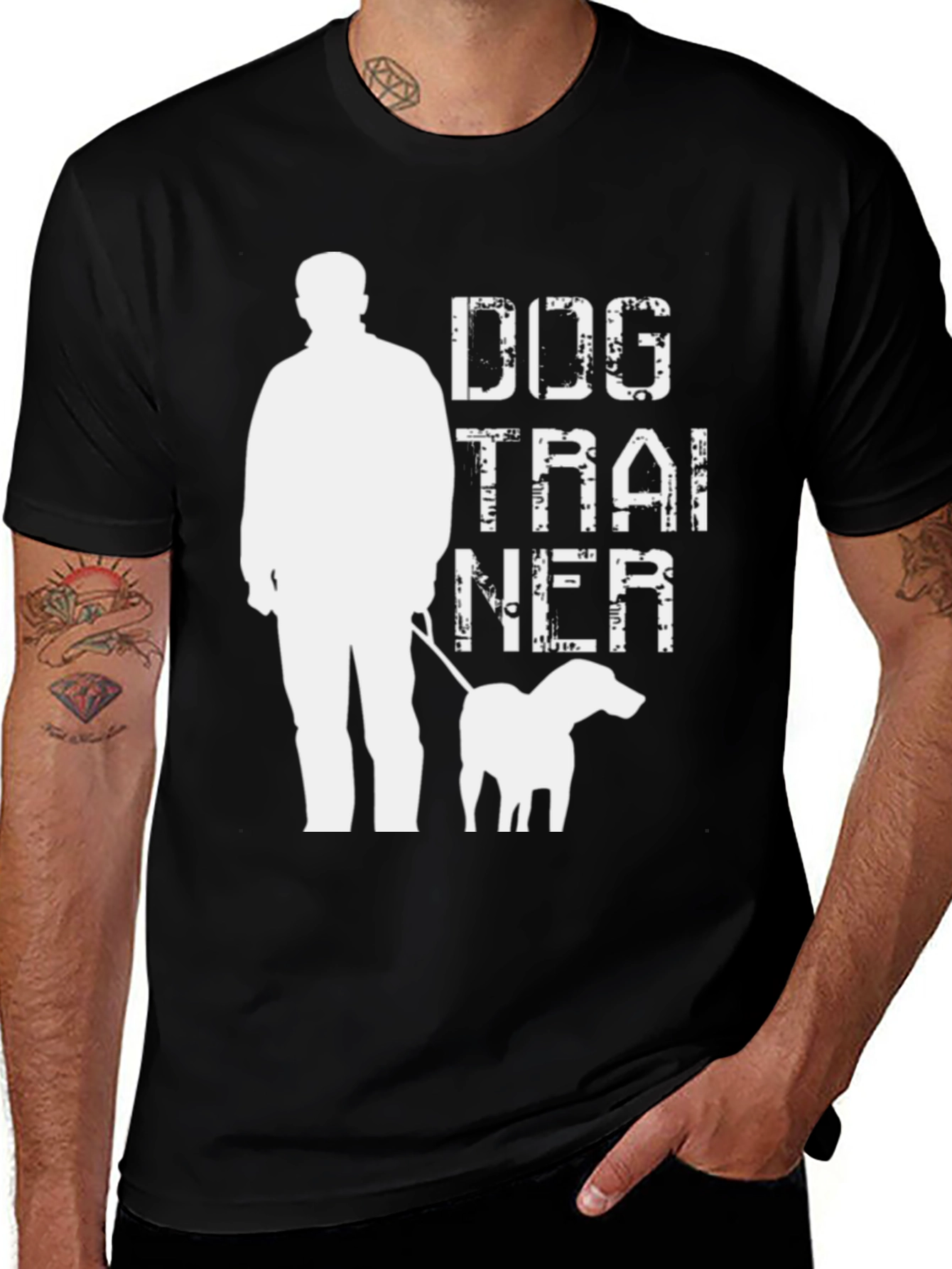 Dog Trainer T-Shirt - Stylish and Comfortable