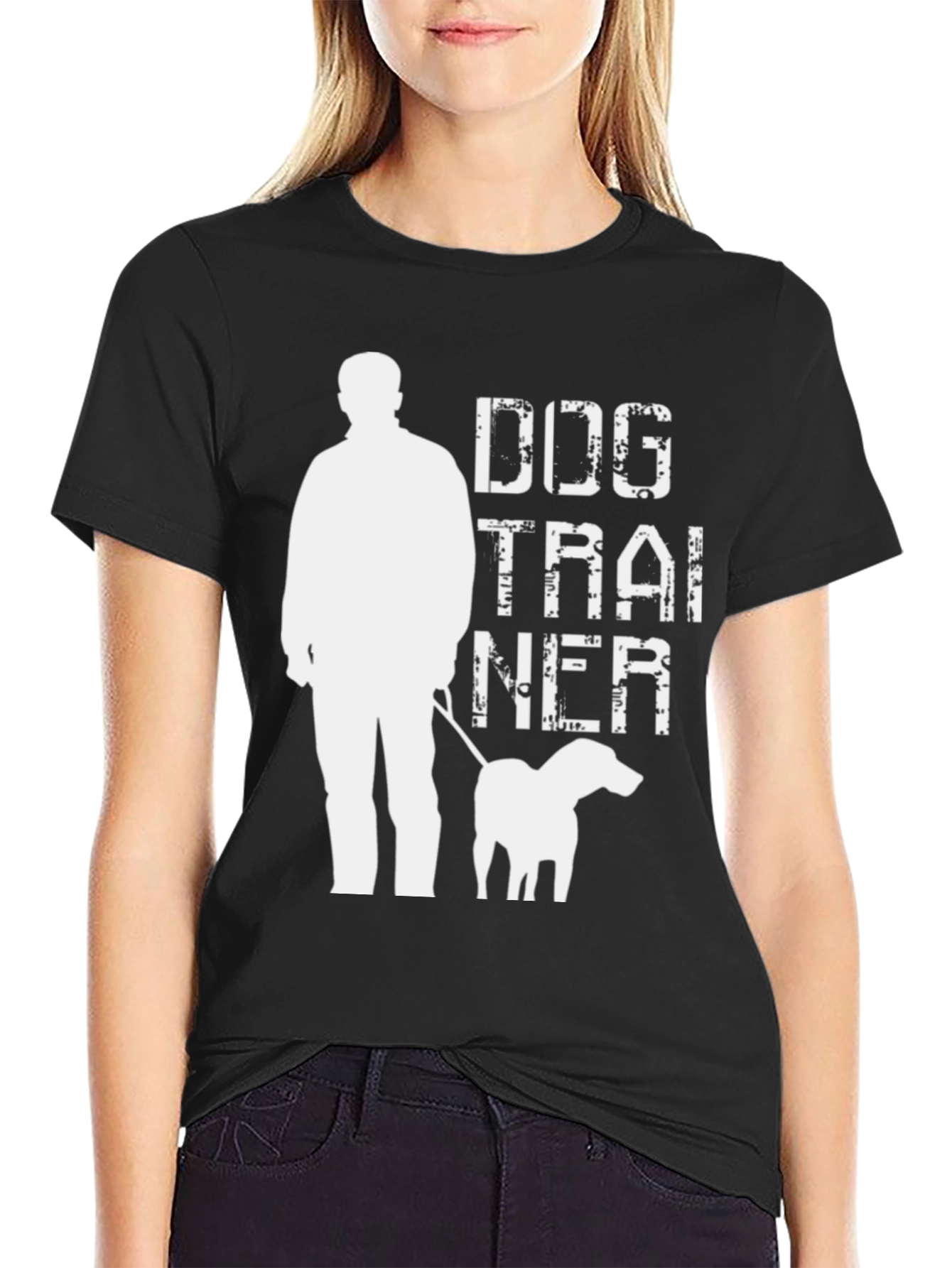 Dog Trainer T-Shirt - Stylish and Comfortable