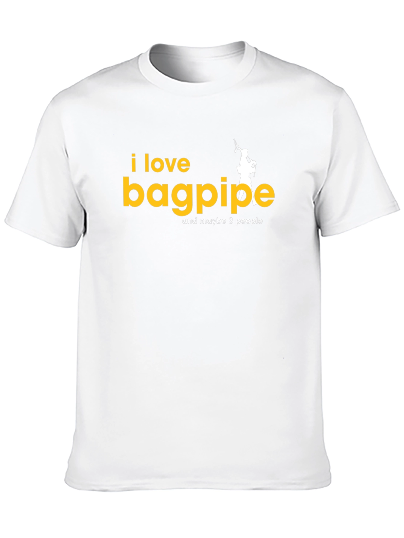 I Love Bagpipes T-Shirt