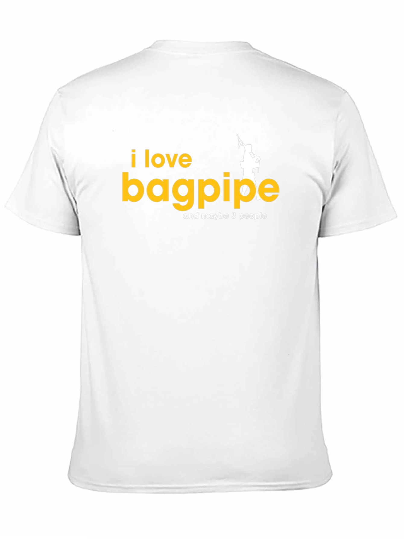 I Love Bagpipes T-Shirt